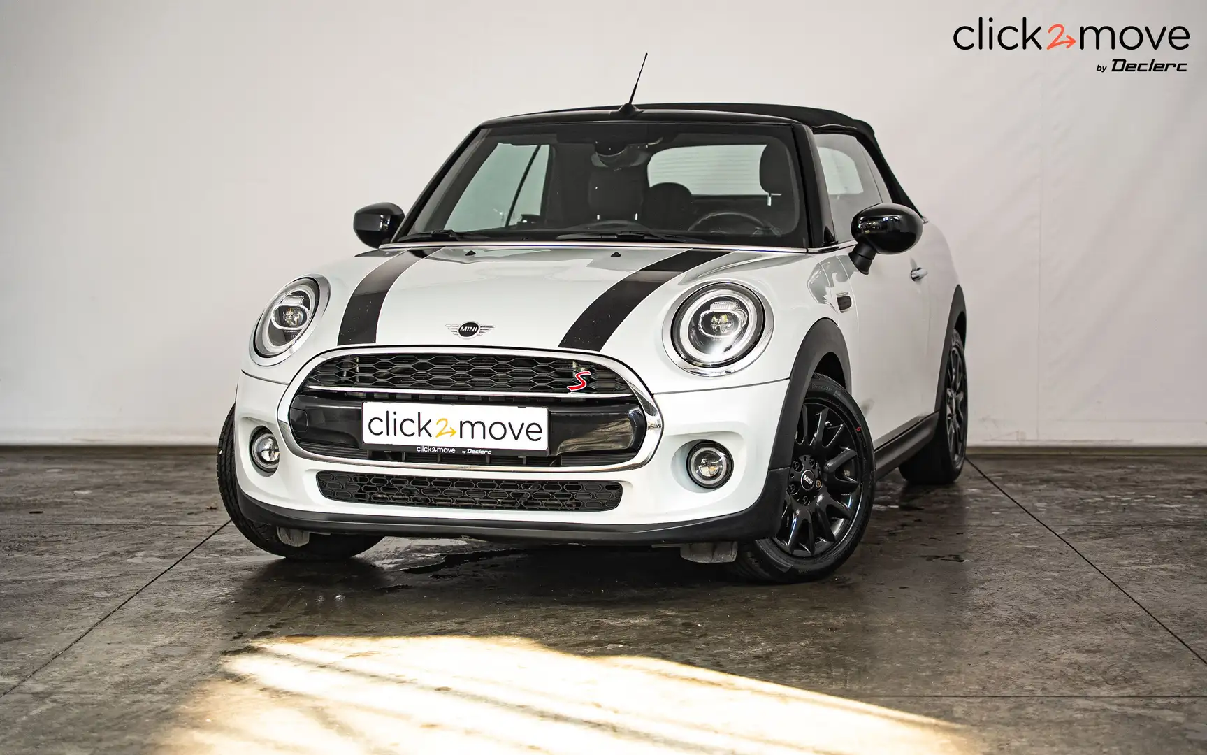 MINI Cooper Cabrio Cabriolet 1.5A OPF *Look Cooper S* Grijs - 1