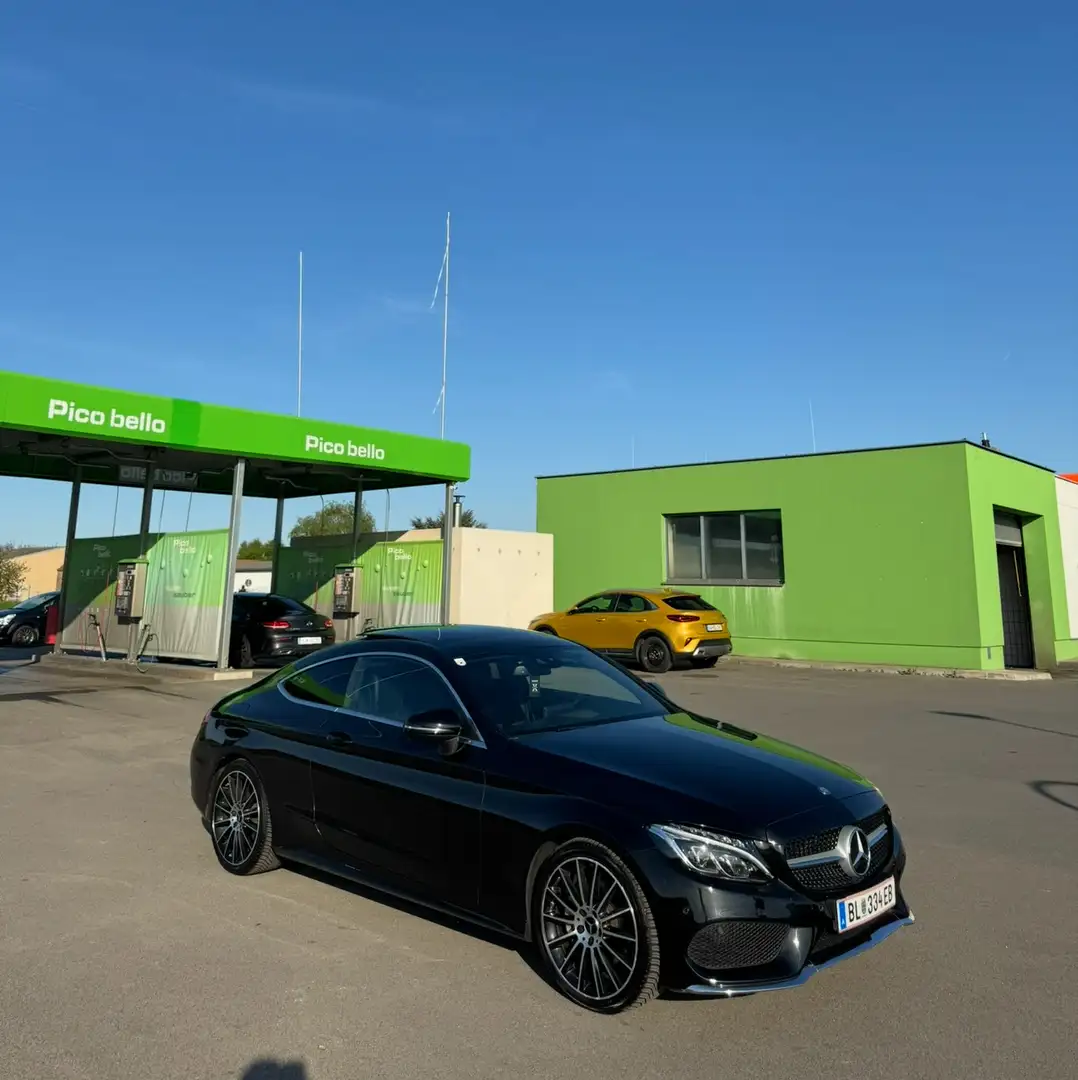 Mercedes-Benz C 200 Coupe 7G-TRONIC AMG Line Schwarz - 2
