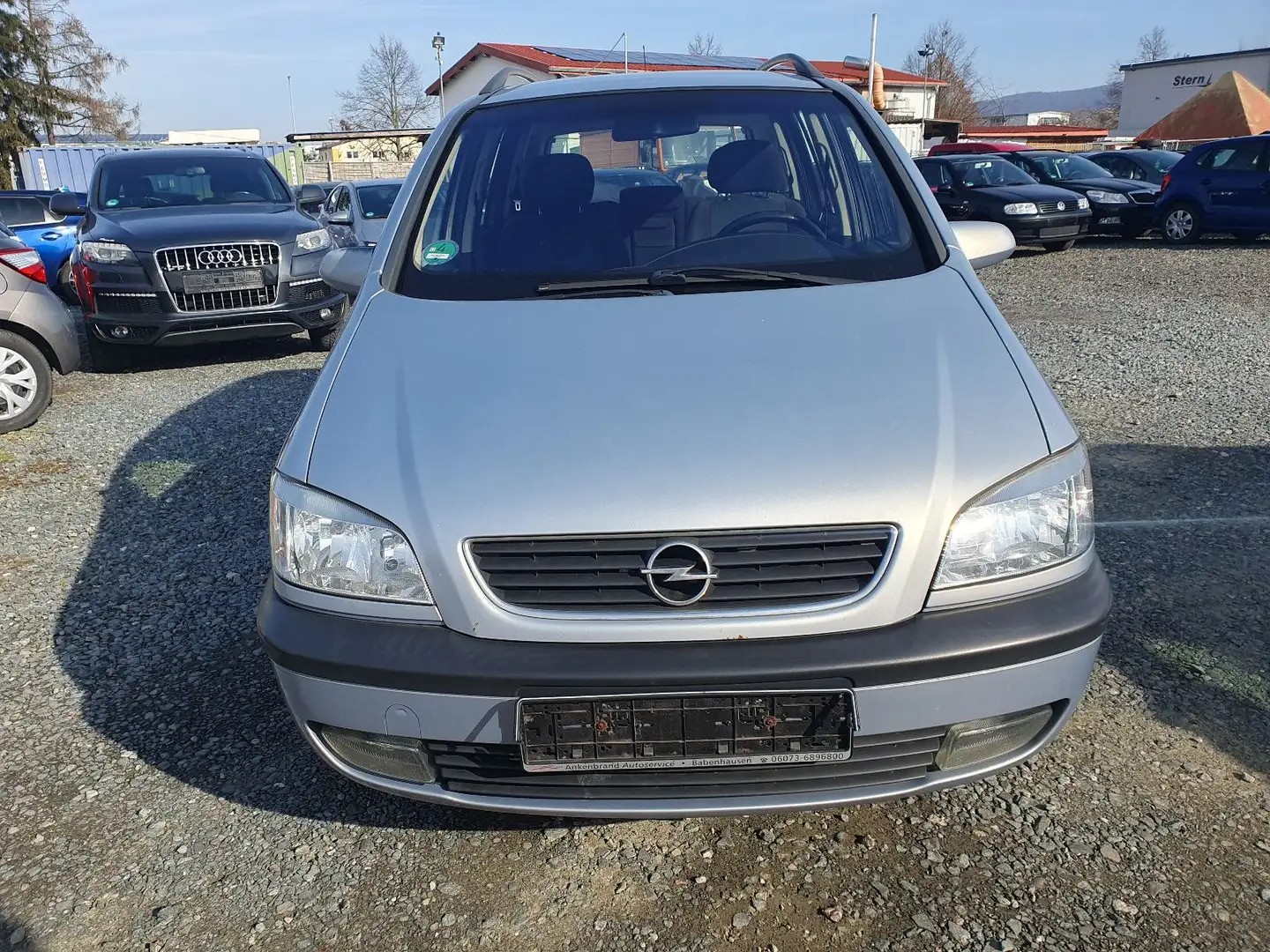 Opel Zafira 1.8  7 SITZER Argent - 1