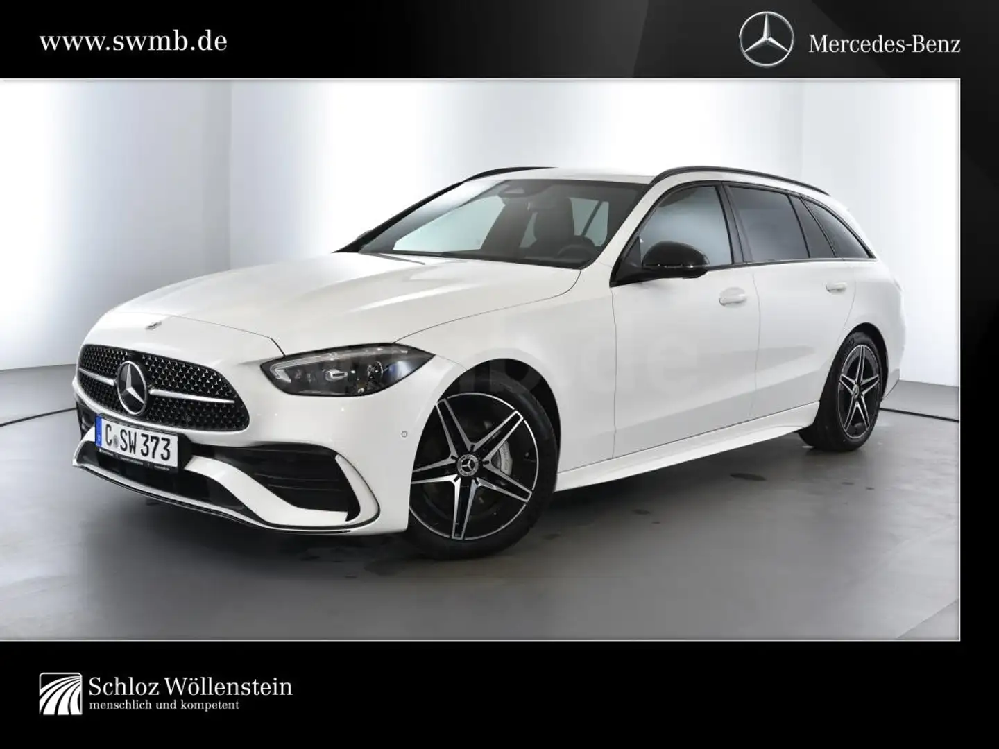 Mercedes-Benz C 200 T 3,99%/AMG/Night/Digital Light/AHK/Memory /RfCam Weiß - 1