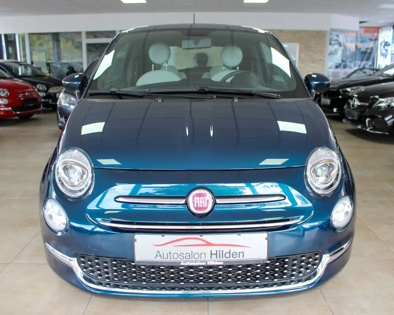 Fiat 500 Dolcevita Pano CarPlay 1.Hand Blau - 2