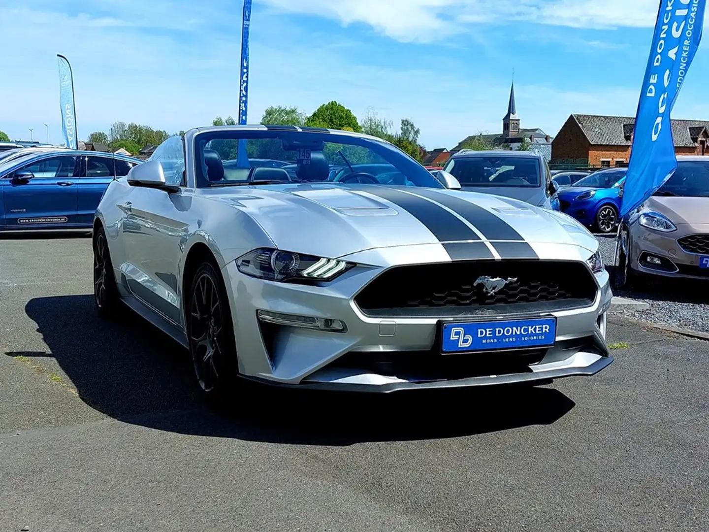 Ford Mustang Convertible 2.3 ecoboost facelift automatique Zilver - 1