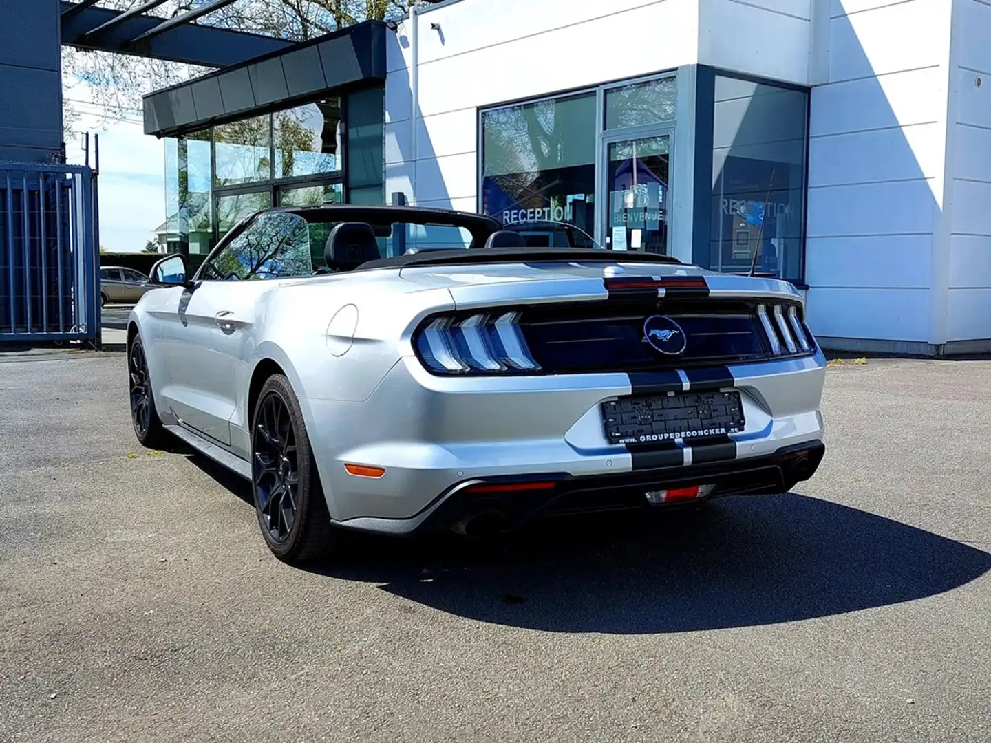 Ford Mustang Convertible 2.3 ecoboost facelift automatique Argent - 2