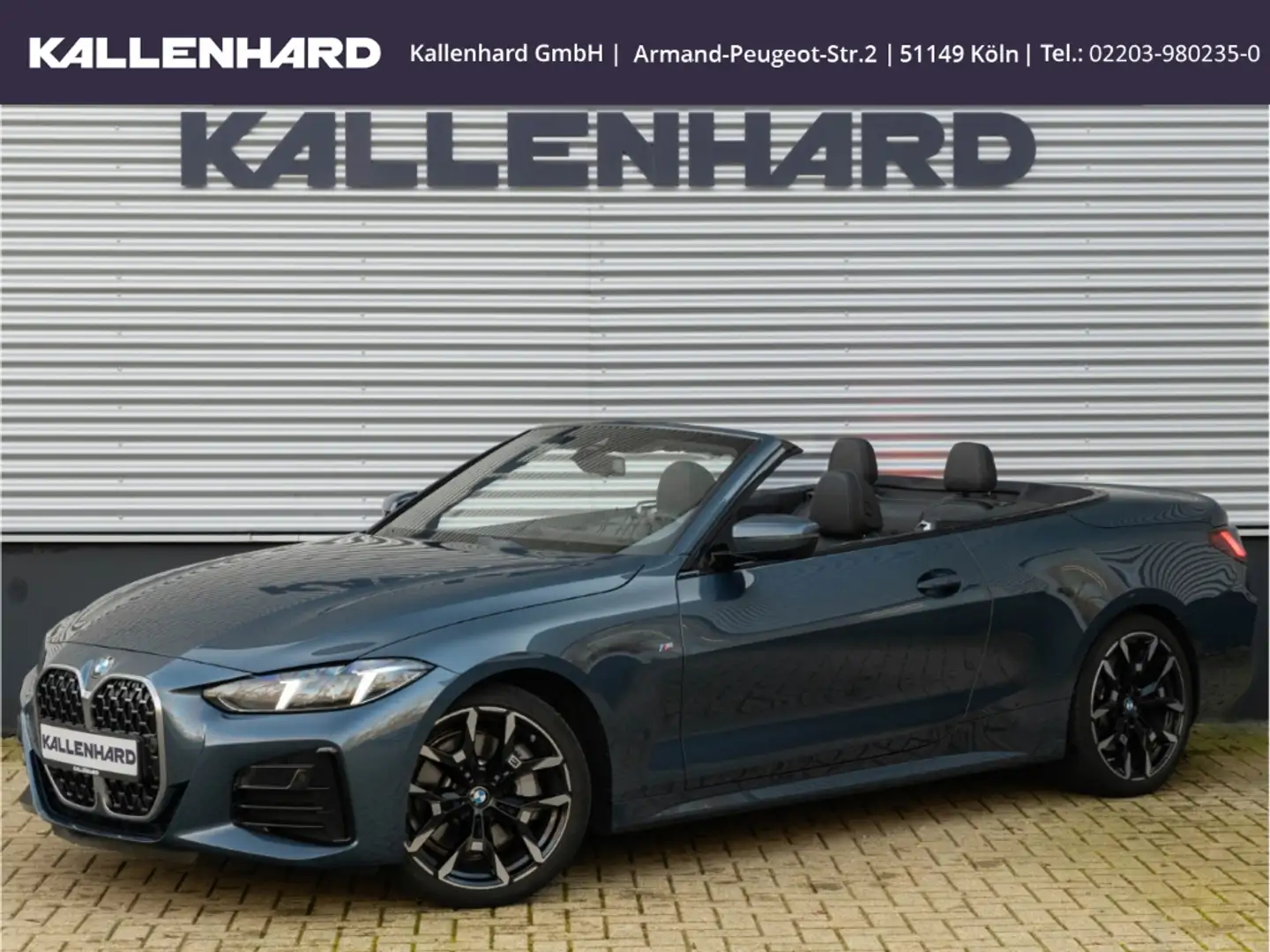BMW 430 i xDrive M Sport Cabrio M Sport+Lenkrad-Heiz Blau - 2