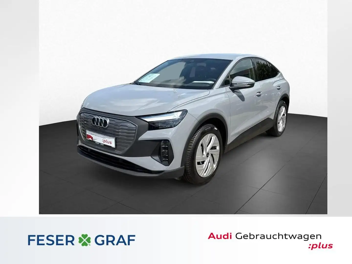 Audi Q4 e-tron Sportback e-tron 35 125 kW SITZHvorn+LED+Einparkh Gris - 1