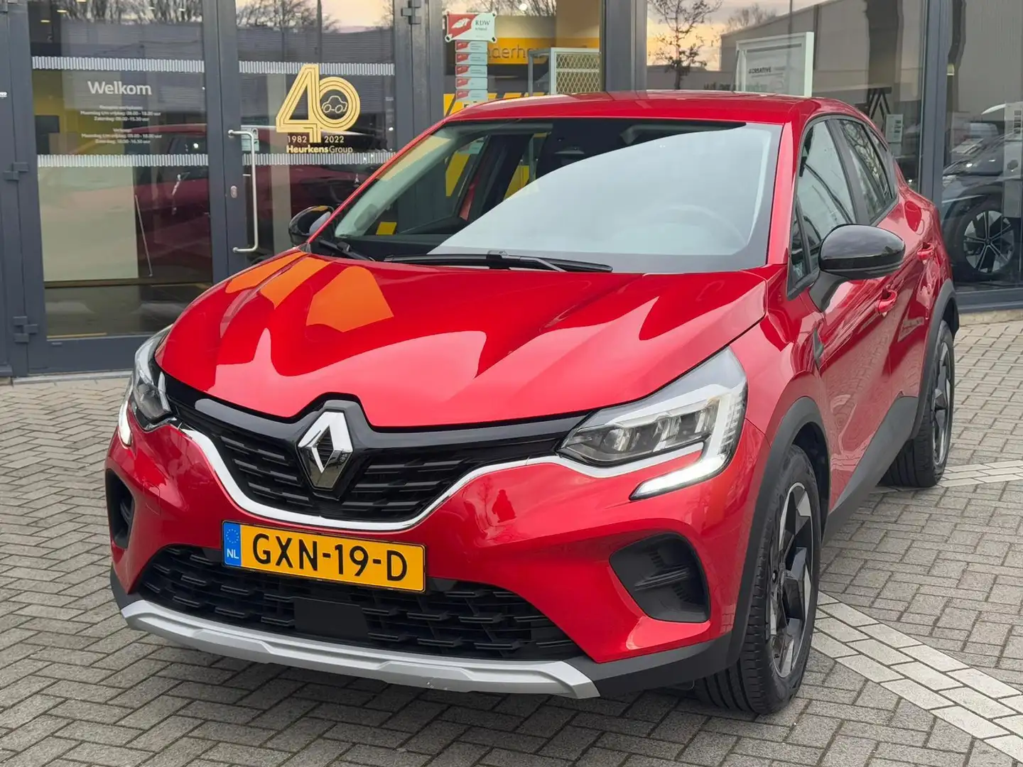 Renault Captur TCe 90 evolution | Lichtmetalen velgen 17" | Volau Rood - 2