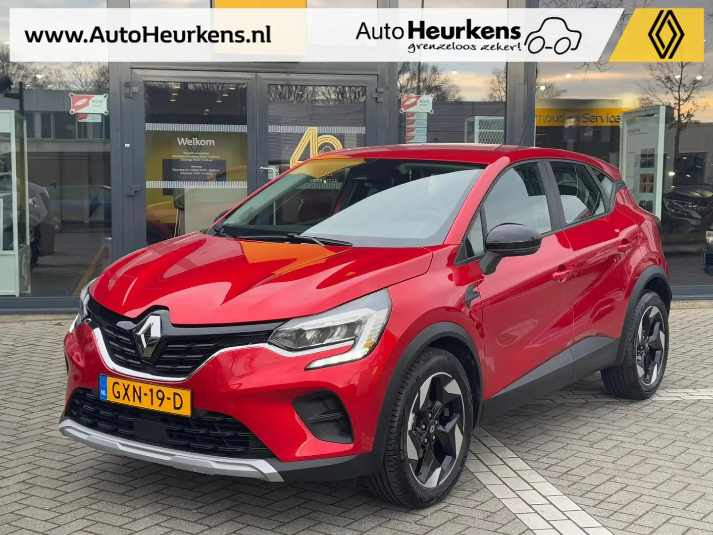 Renault Captur TCe 90 evolution | Lichtmetalen velgen 17" | Volau Rood - 1