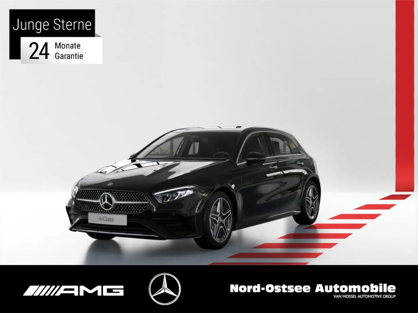 Mercedes-Benz A 200 AMG SHZ LED KEYLESS-GO Schwarz - 1