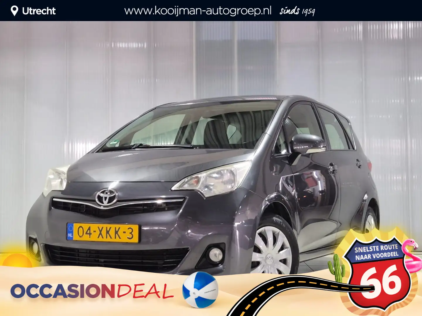 Toyota Verso-S 1.3 VVT-i Aspiration | Trekhaak | Parkeersensoren Gris - 1