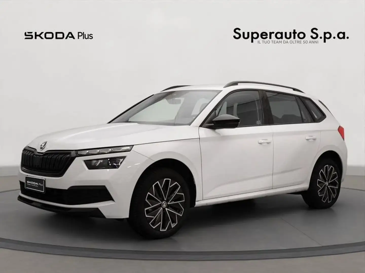 Skoda Kamiq 1.0 TSI 110 CV DSG Black Dots Bianco - 1