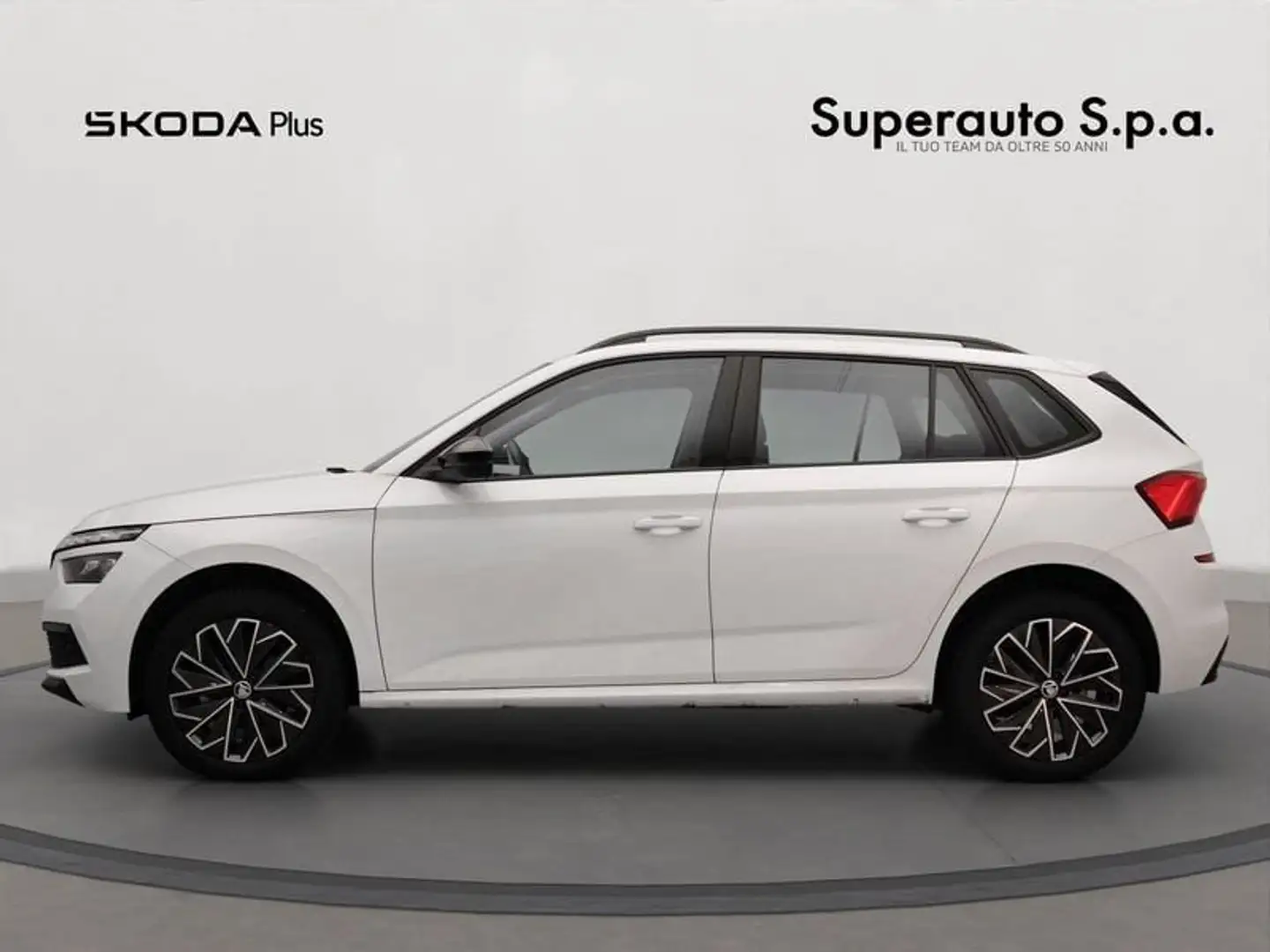 Skoda Kamiq 1.0 TSI 110 CV DSG Black Dots Bianco - 2