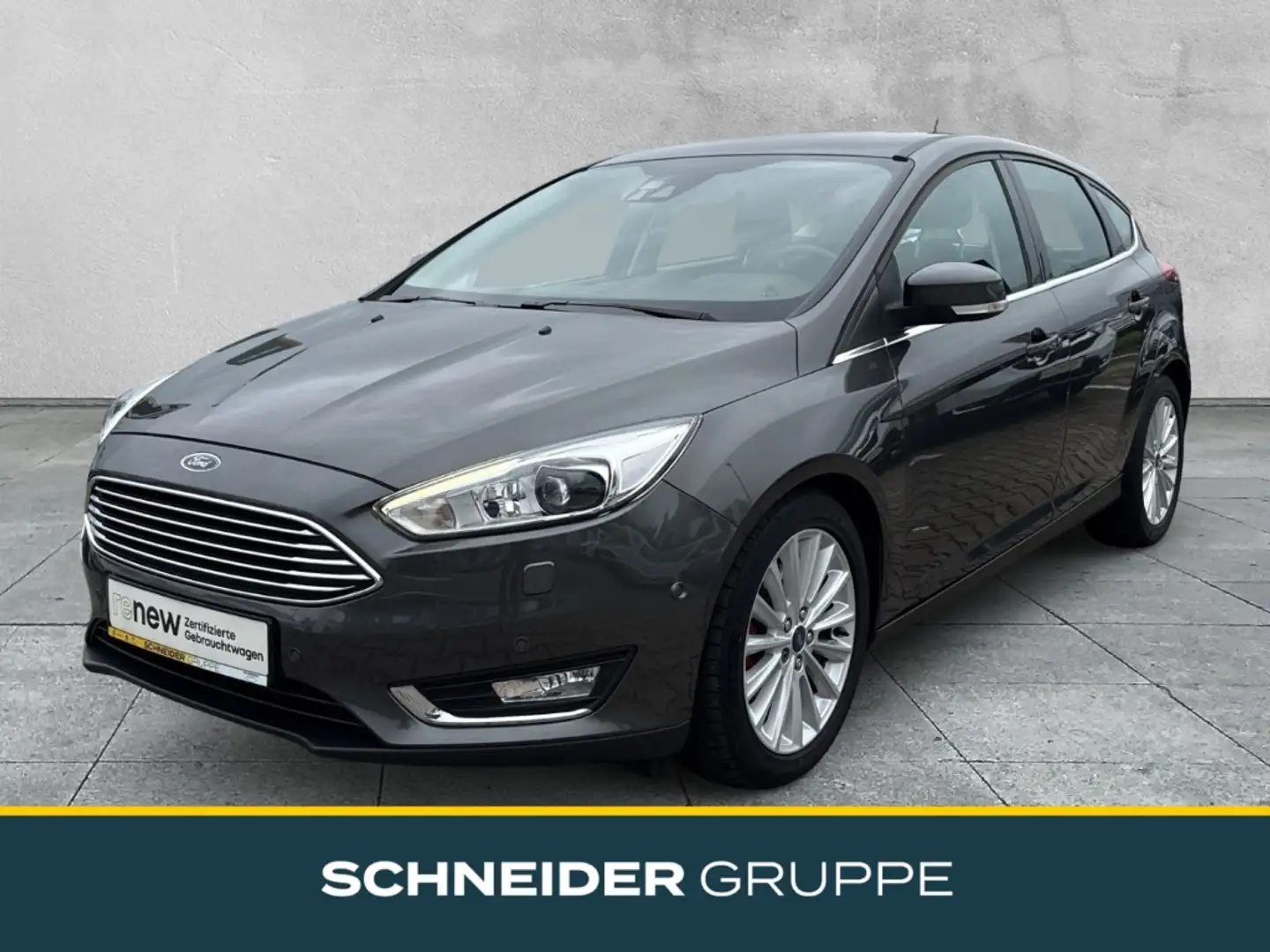 Ford Focus 1.5 ECO BOOST TITANIUM START/STOP KLIMA+SHZ+DAB Grau - 1