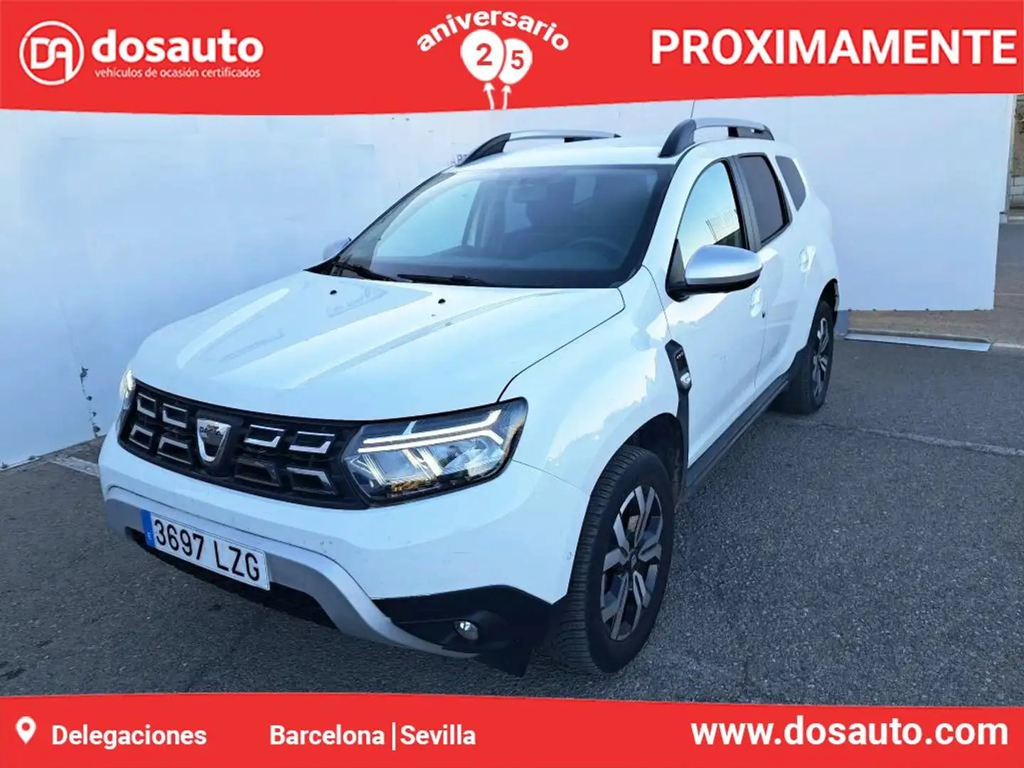 Dacia Duster 1.5 Blue dCi Prestige 4x4 85kW Blanco - 1