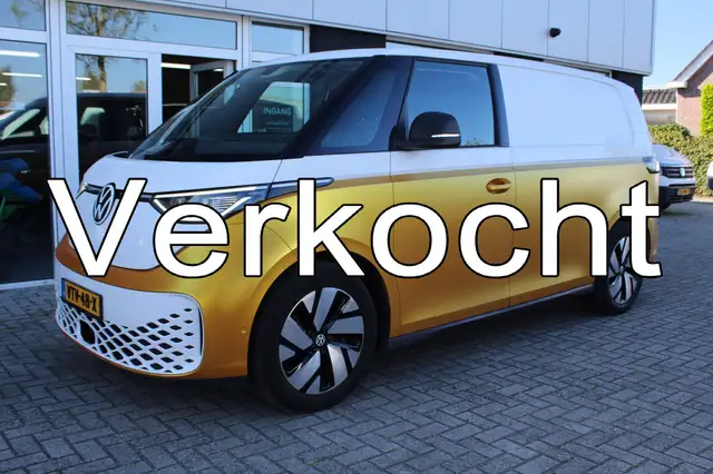 Volkswagen ID. Buzz Cargo 150KW -- 77 kWh acccu WLTP 418KM ✓ SoH 99,4% ✓ 3-z