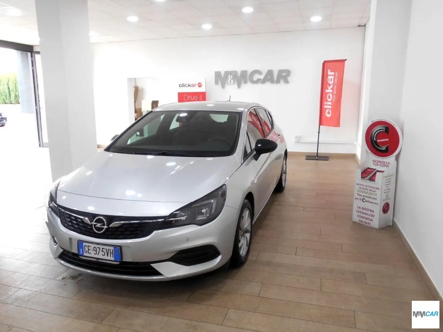 Opel Astra 1.2 Turbo 110 CV Elegance Grigio - 2