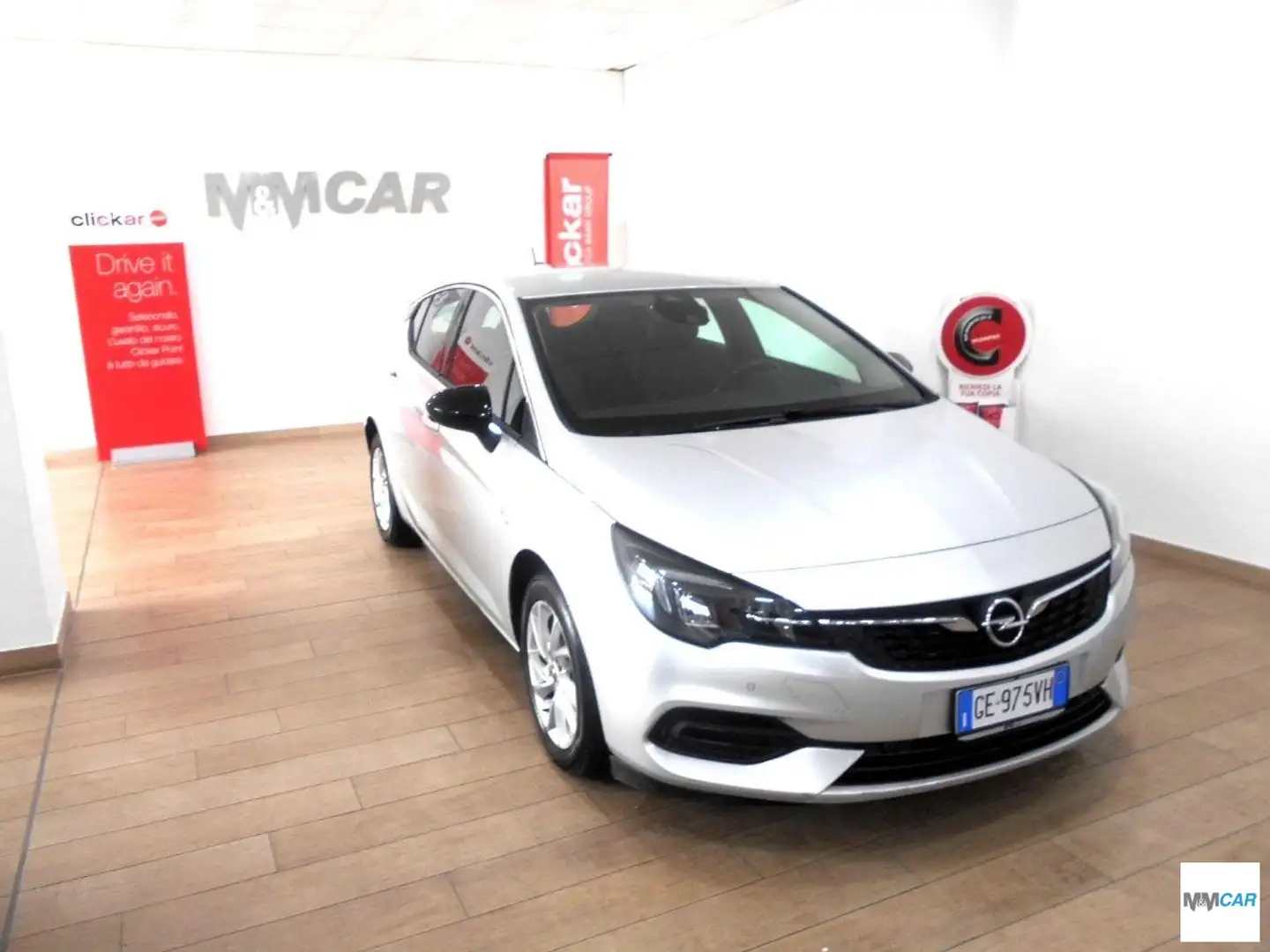 Opel Astra 1.2 Turbo 110 CV Elegance Grigio - 1