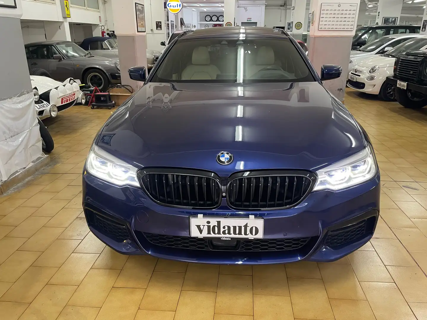 BMW 530 530d Touring xdrive Msport 265cv auto Blau - 2