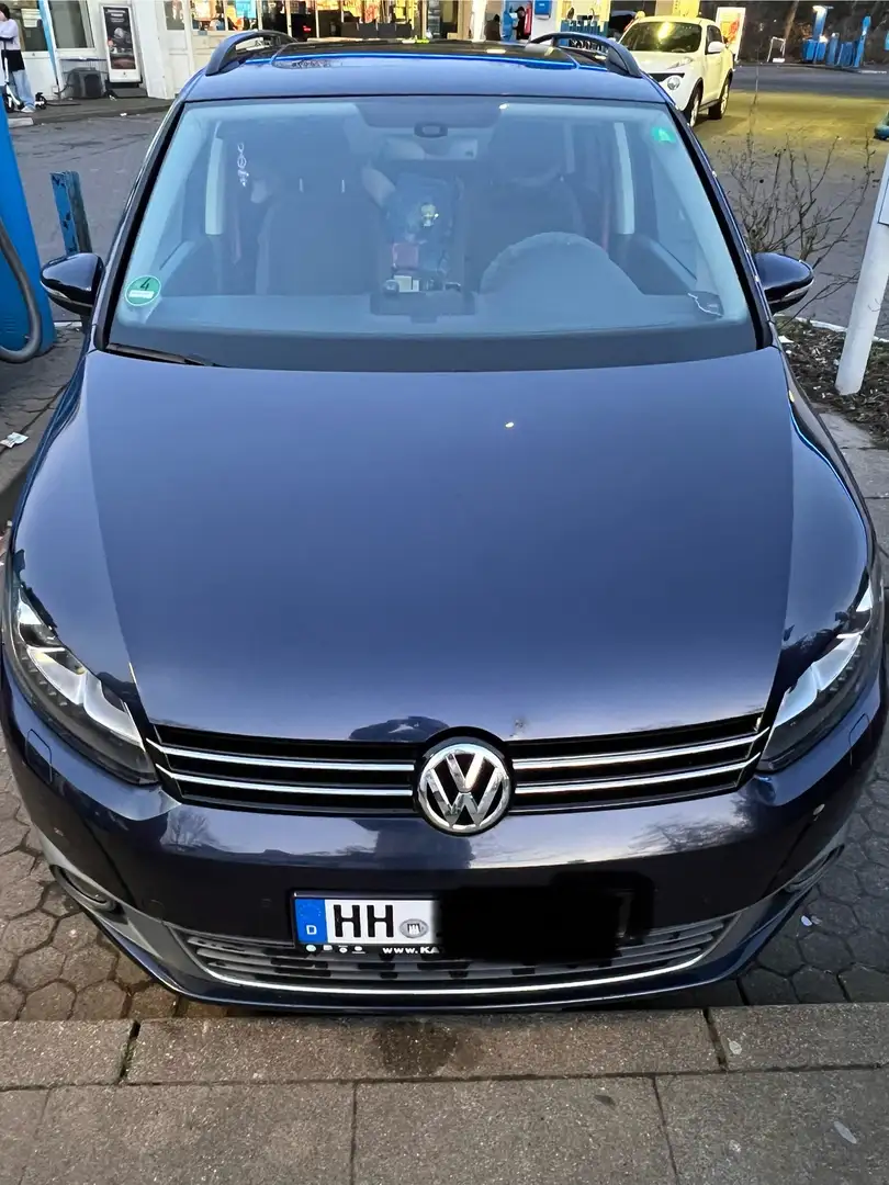 Volkswagen Touran 2.0 TDI DPF DSG Comfortline Modrá - 1