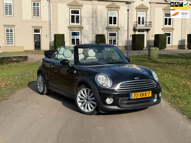 MINI Cooper Cabrio Mini 1.6 Chili Airco | Leder |