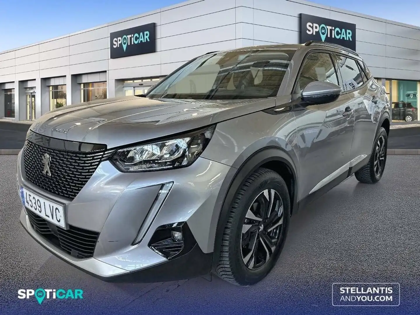 Peugeot 2008 1.2 PureTech S&S Allure Pack 130 Gris - 1