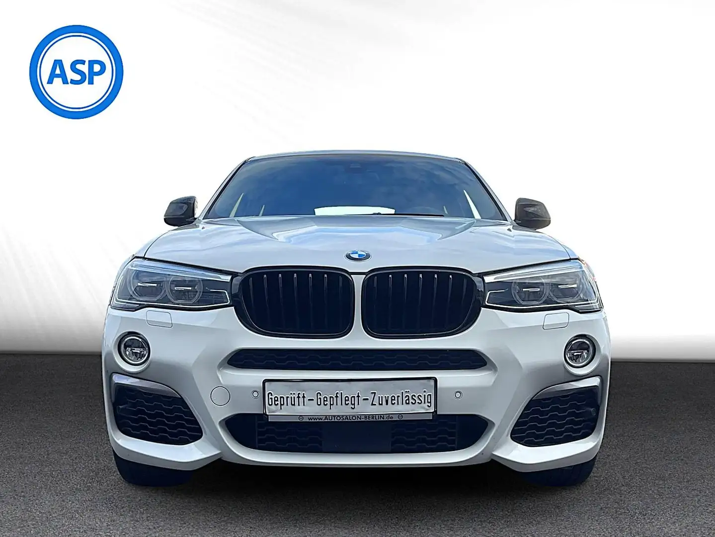 BMW X4 M40i xDrive AUT LED HUD PANO NAVI H&K LEDER Weiß - 2