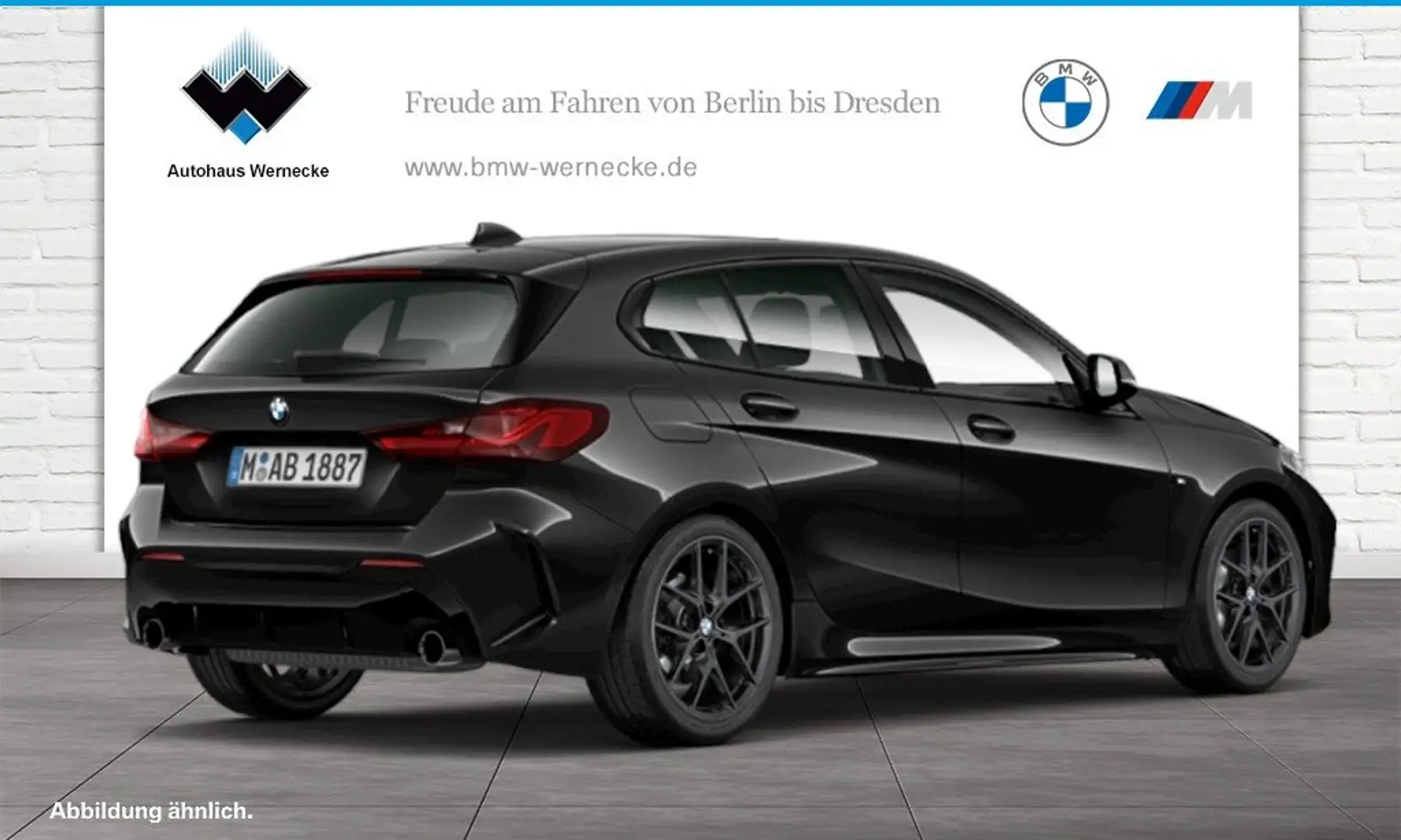 BMW 120 i Hatch M Sport HiFi DAB LED WLAN Komfortzg. Schwarz - 2