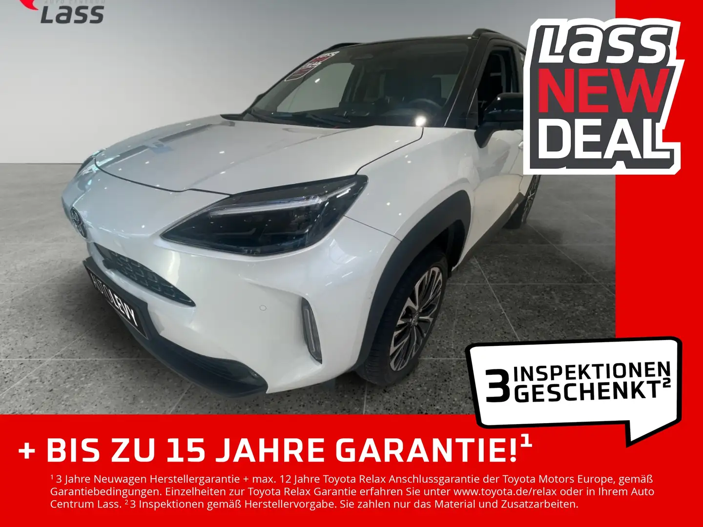 Toyota Yaris Cross - 1.5 l 4x2 Hybrid  Style Pl Weiß - 1