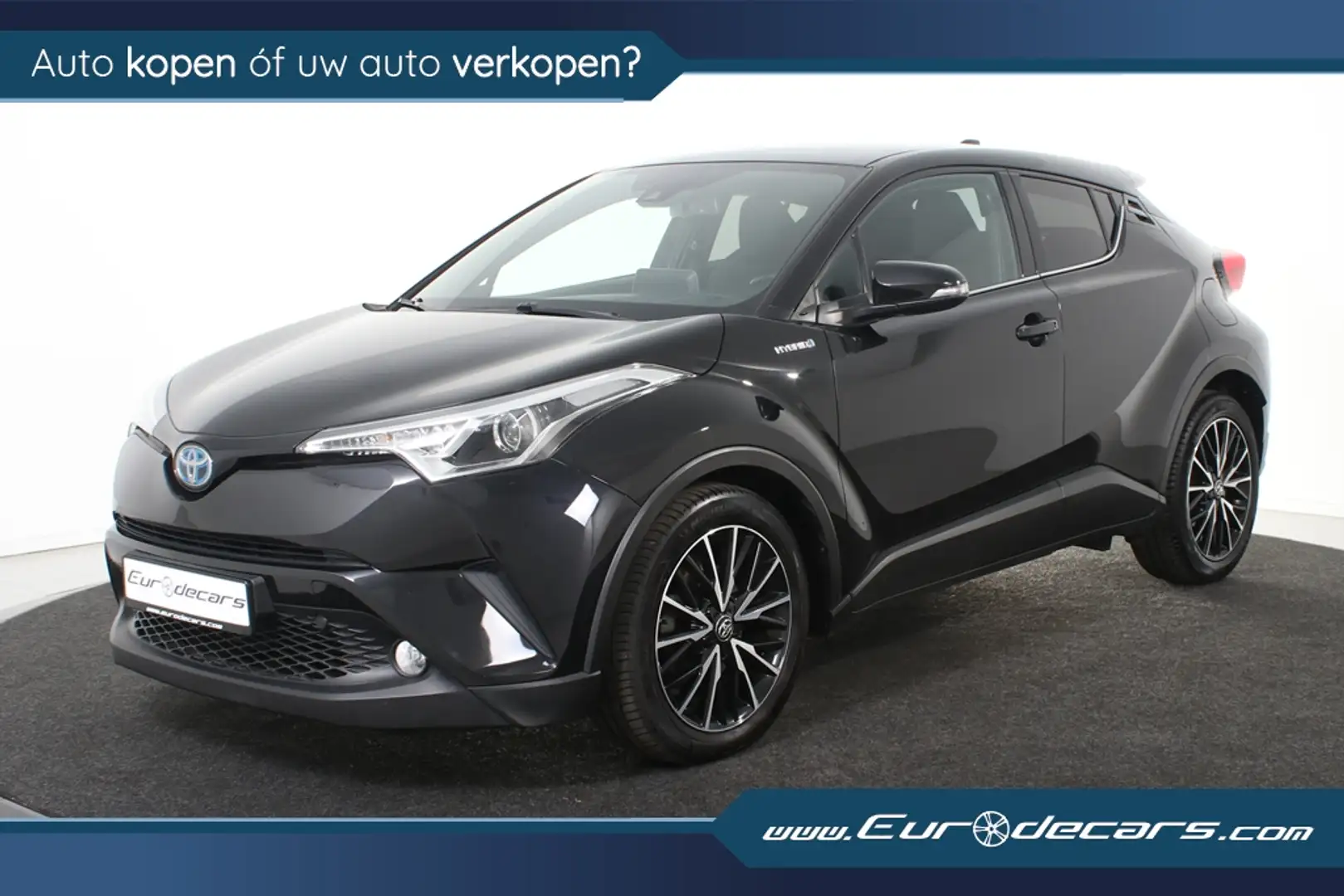 Toyota C-HR 1.8 Hybrid Dynamic *Navigatie*Stoelverwarming* Zwart - 1