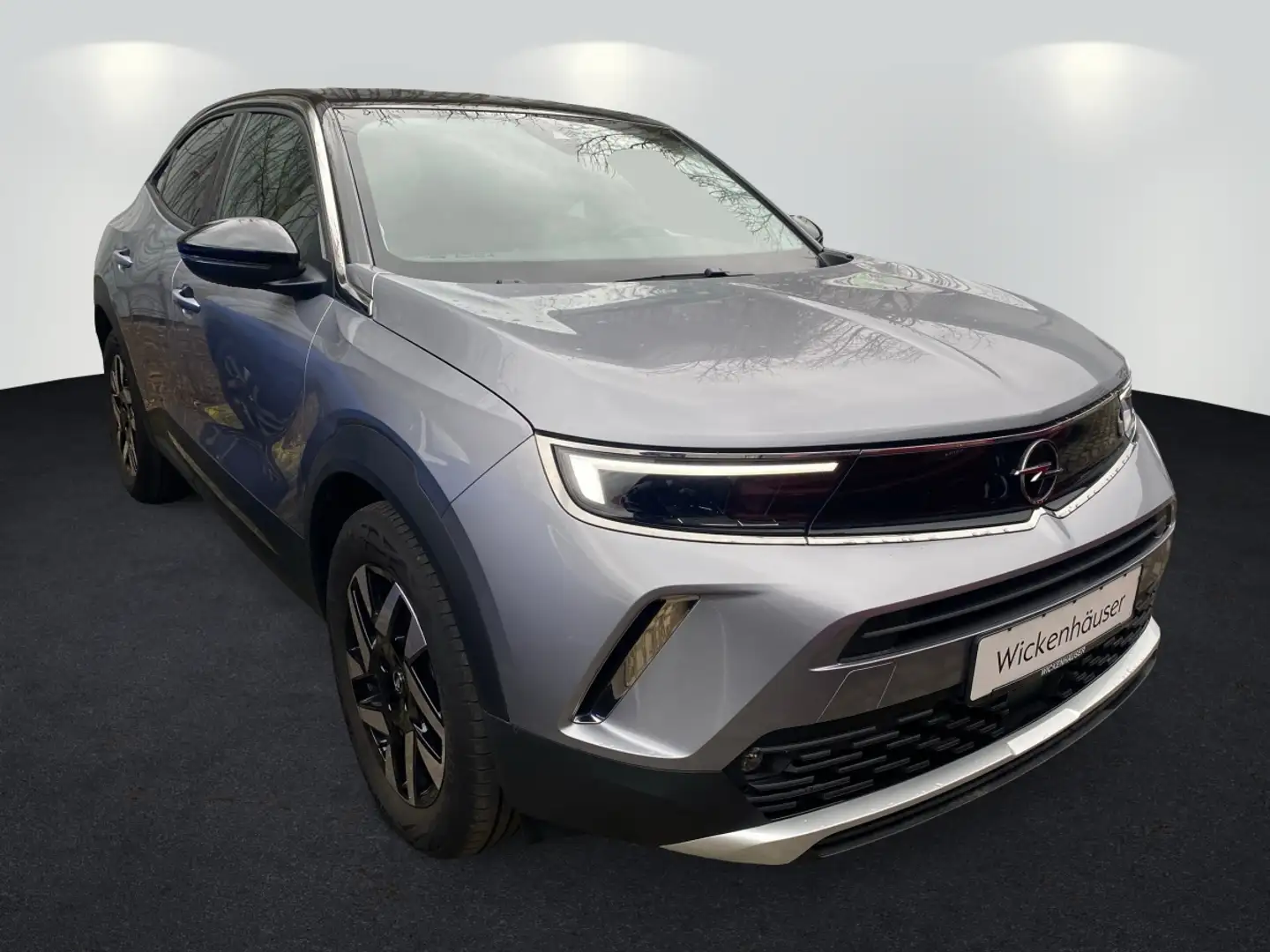 Opel Mokka-E Mokka e Elegance AT FLA SpurH LM KAM LED KlimaA Silber - 2