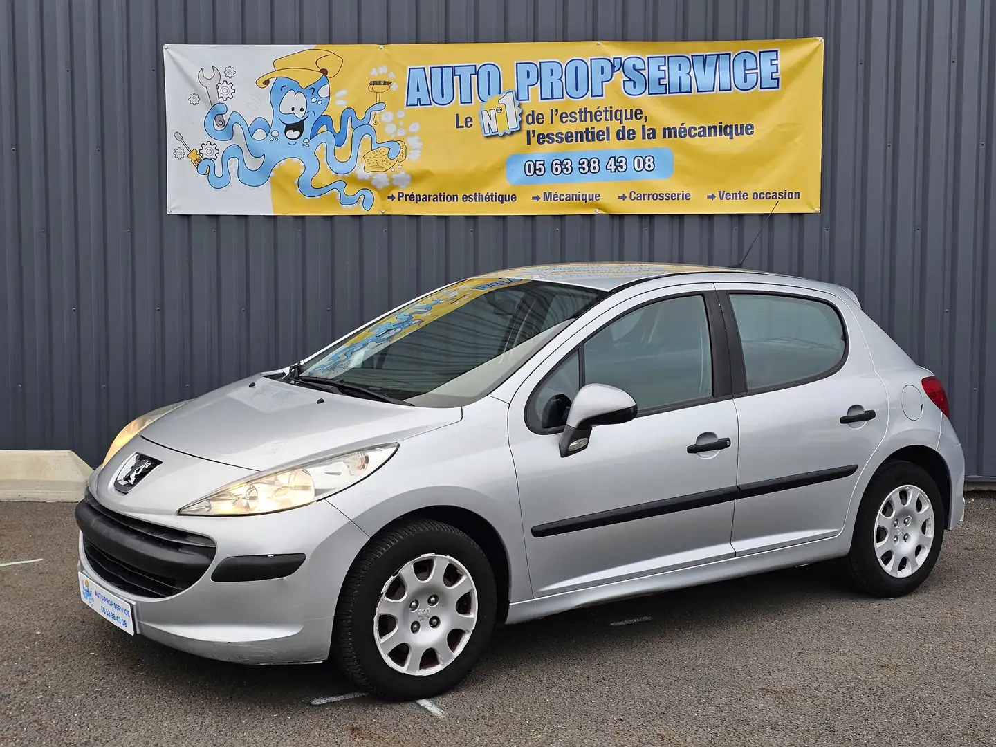 Peugeot 207 207 1.4 HDi 70ch BLUE LION Urban Gris - 1