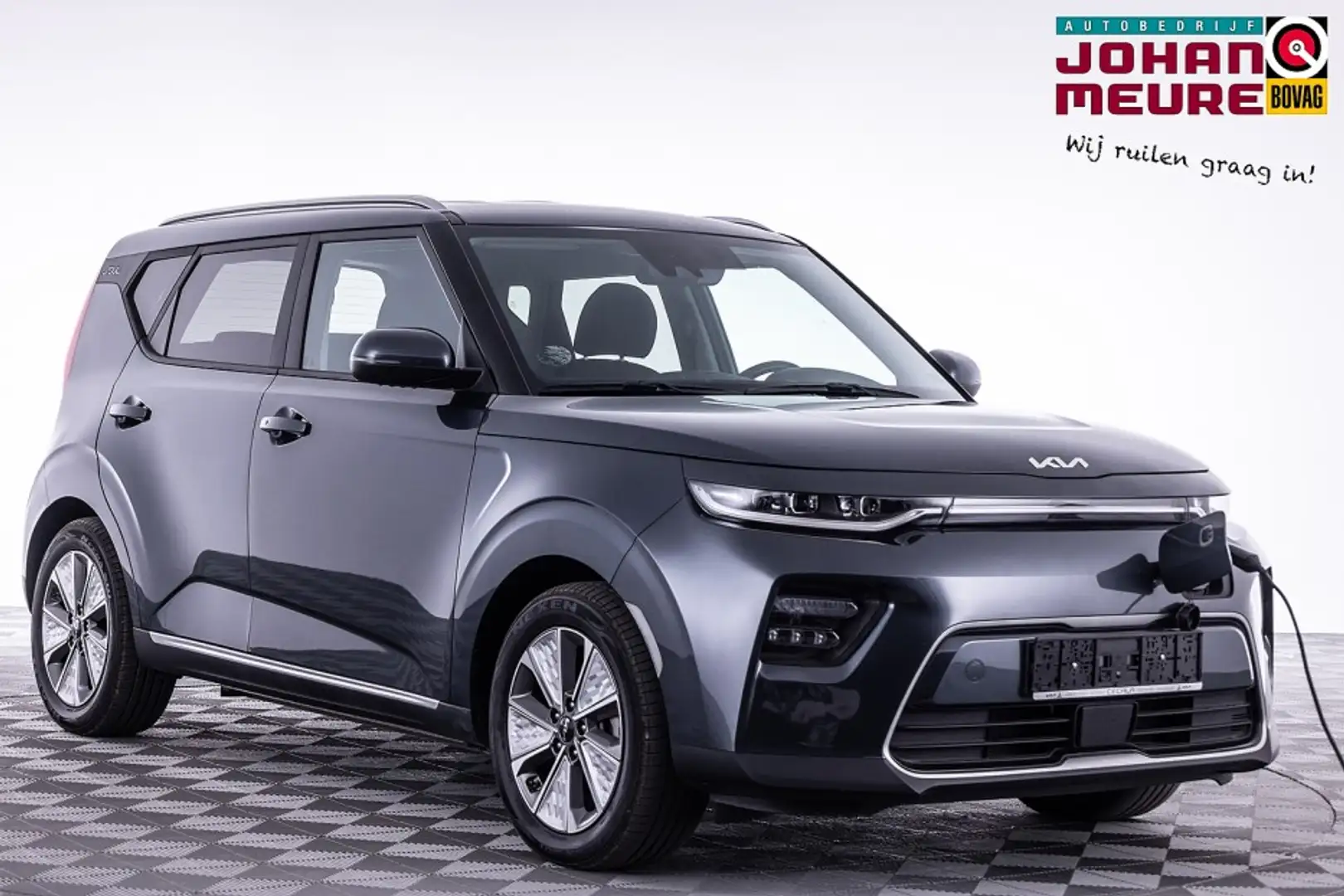 Kia Soul e-Soul DynamicLine 64 kWh | SOH 100% | NAVI | Full Gris - 1