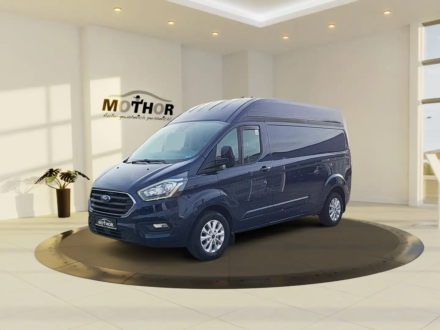 Ford Transit Custom Kasten 2.0 TDCi 320L2 Limited LM Blau - 2