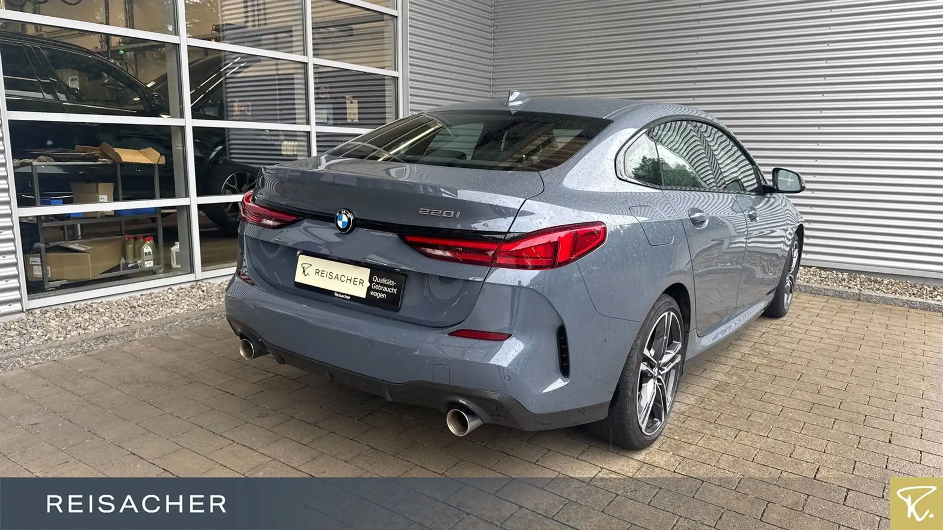 BMW 220 iA GC M-Sport Navi DAB Tempo PDC 18"LM Gris - 2