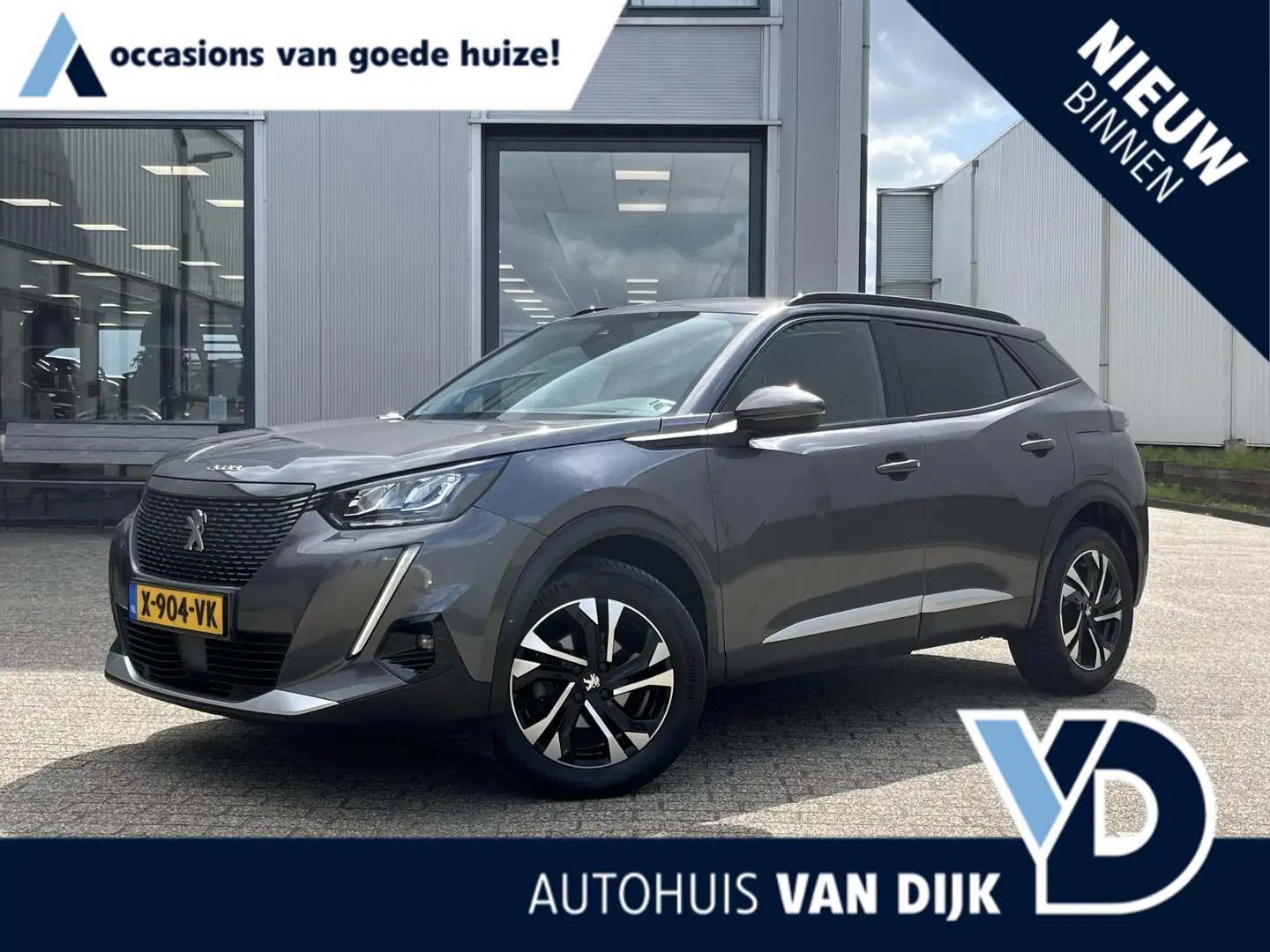 Peugeot 2008 1.2 PureTech Allure Pack | Adapt. Cruise/Clima/Sto Grijs - 1