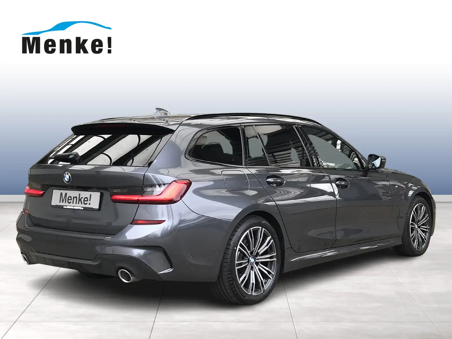 BMW 320 d Touring M Sport HiFi DAB LED RFK Klimaaut. Grau - 2