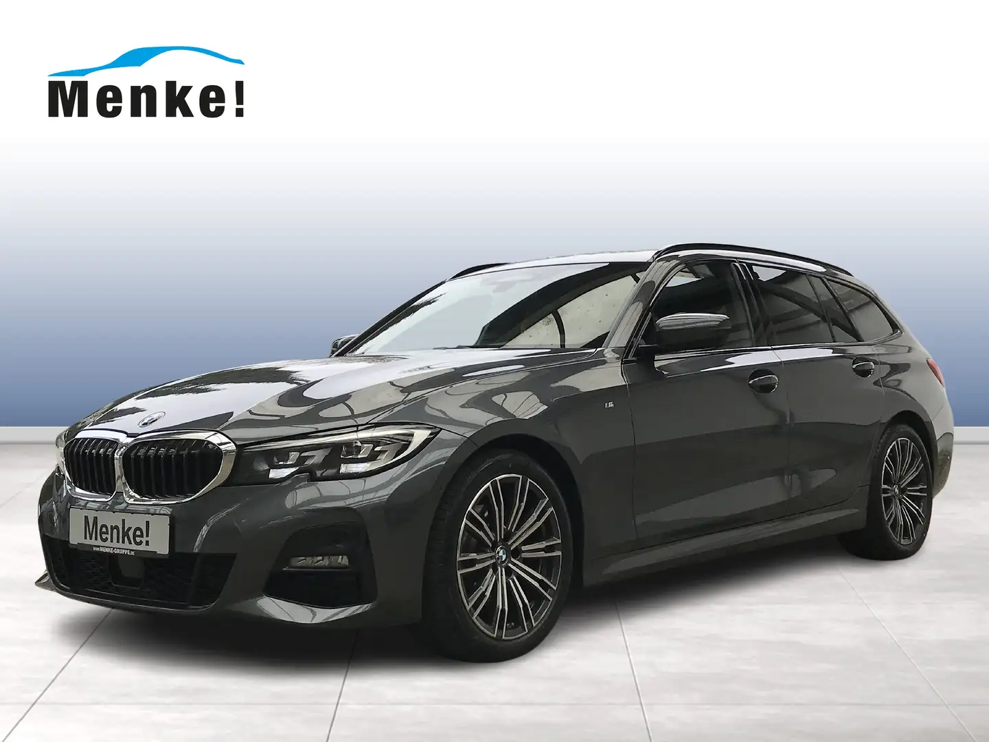 BMW 320 d Touring M Sport HiFi DAB LED RFK Klimaaut. Grau - 1