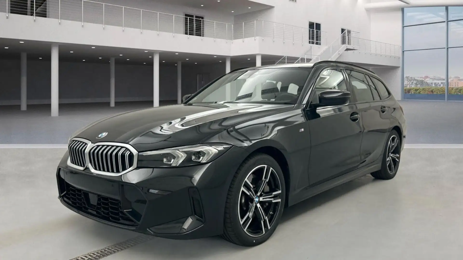 BMW 330 i xDrive Touring ACC*WIDESCREEN*LED M Sport Schwarz - 1