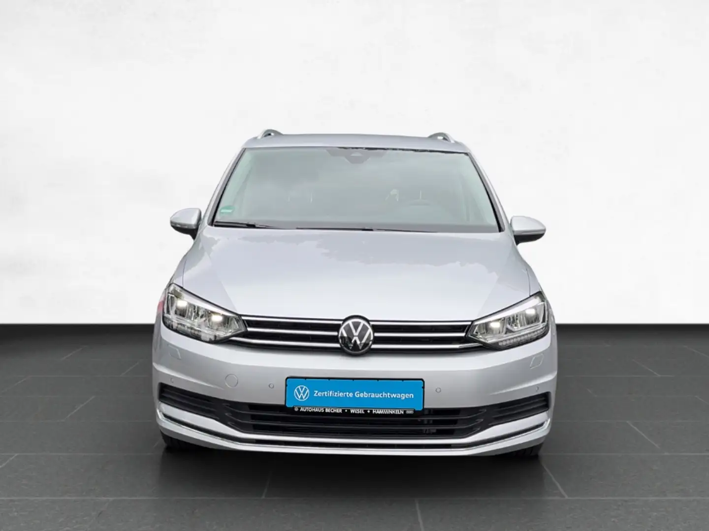 Volkswagen Touran 1.5 TSI DSG /AHK/Navi/LED/ACC/SitzHz/PDC Silber - 2