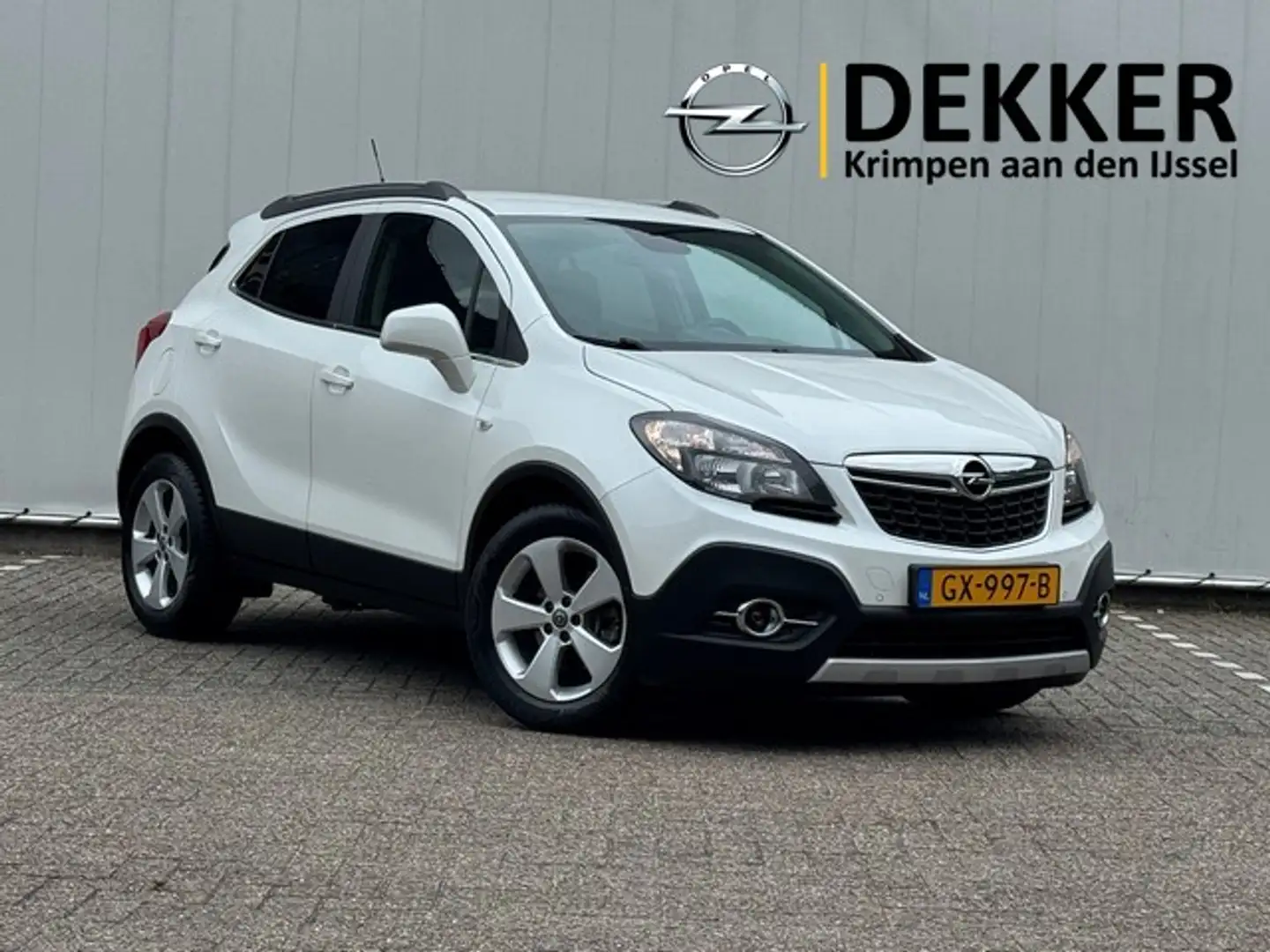 Opel Mokka 1.4 Turbo Cosmo Automaat met Leer, Trekhaak, Winte Wit - 1