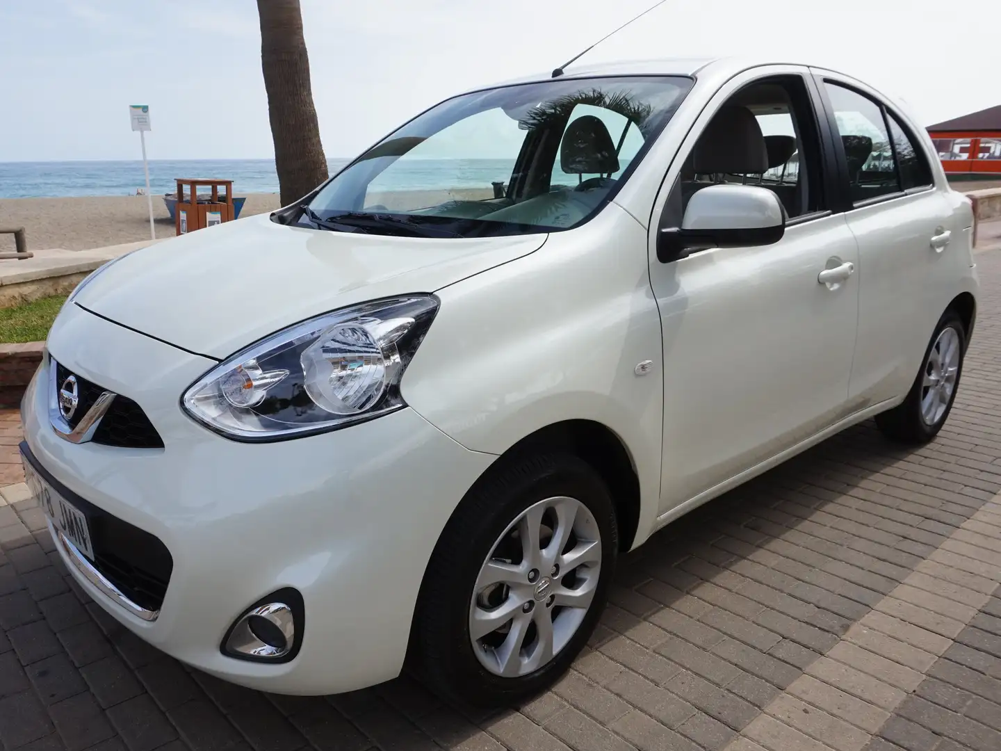 Nissan Micra 1.2 Acenta Automatic Pearl White Blanco - 1