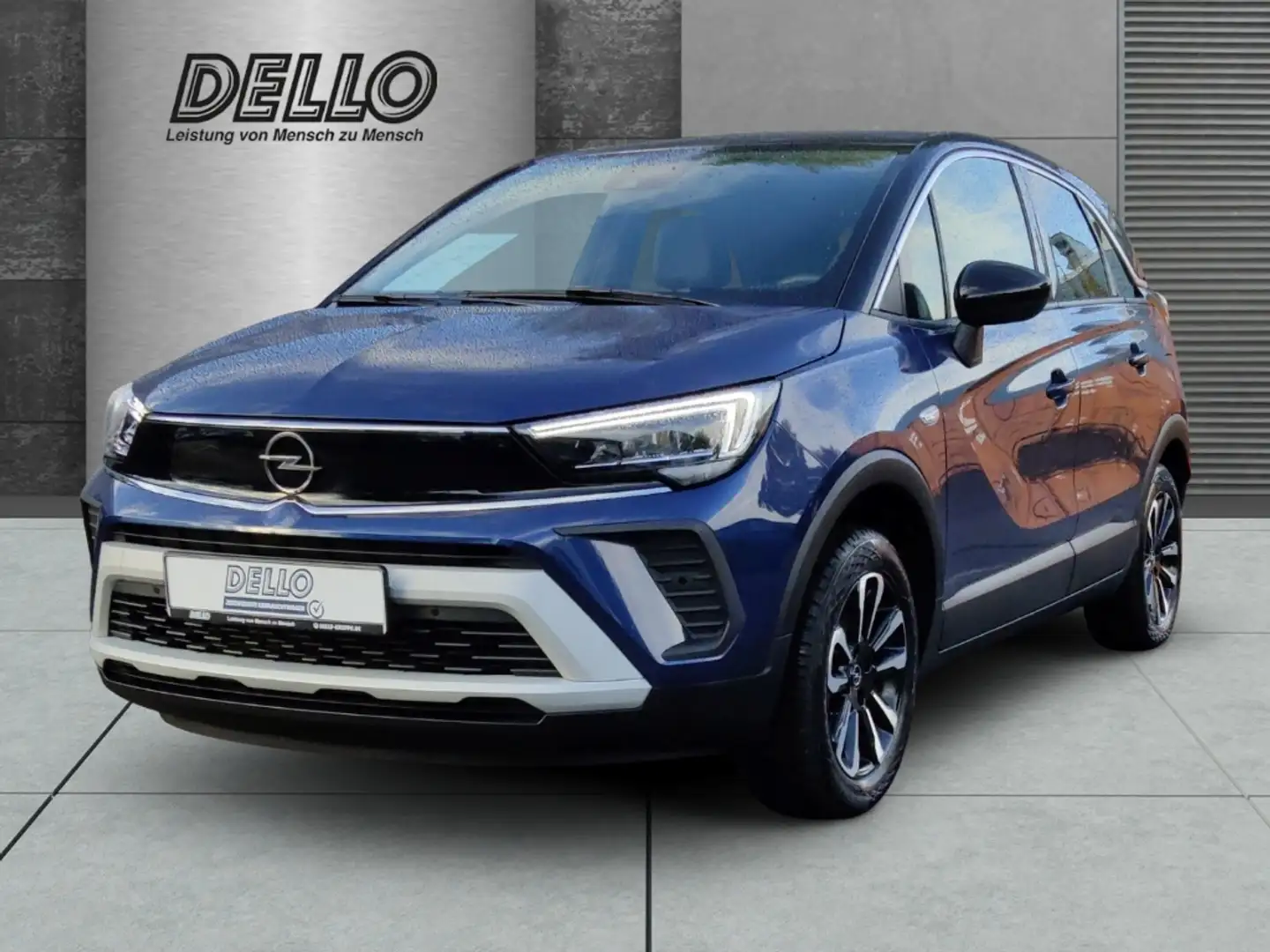 Opel Crossland Elegance 1.2T AT Navi LED Apple CarPlay Android Au Blau - 1