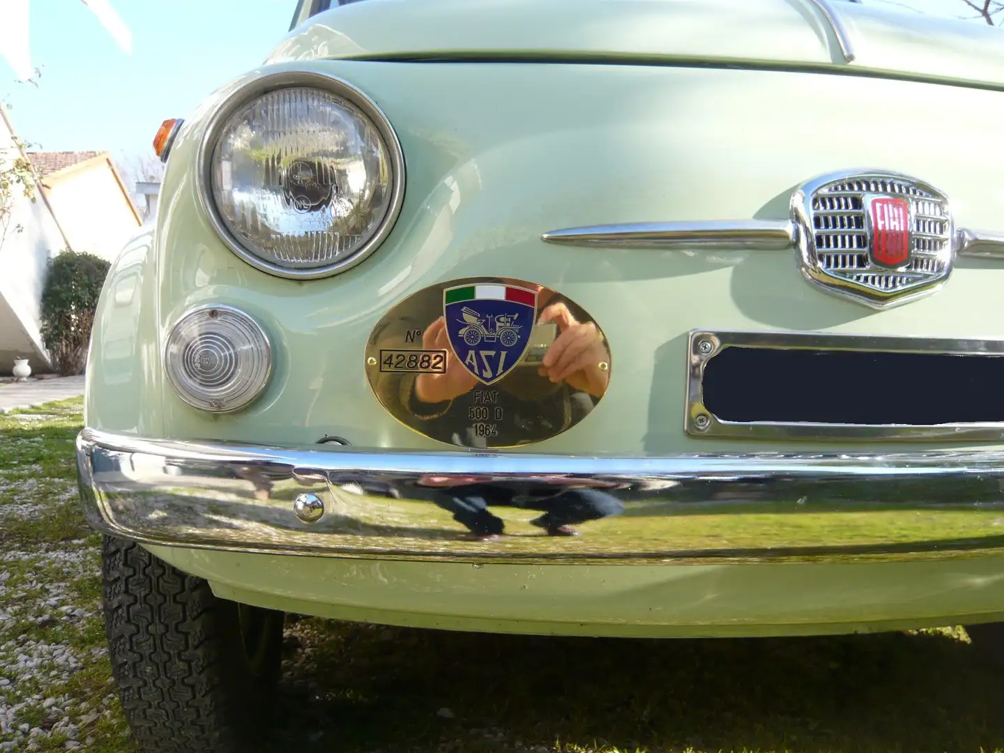 Fiat 500 D Verde - 2