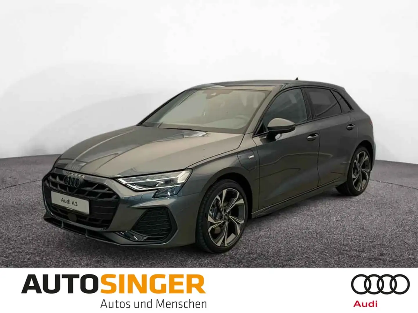 Audi A3 Sportback S line 40 TFSIe R-CAM*NAV*ACC*SONOS Grau - 1