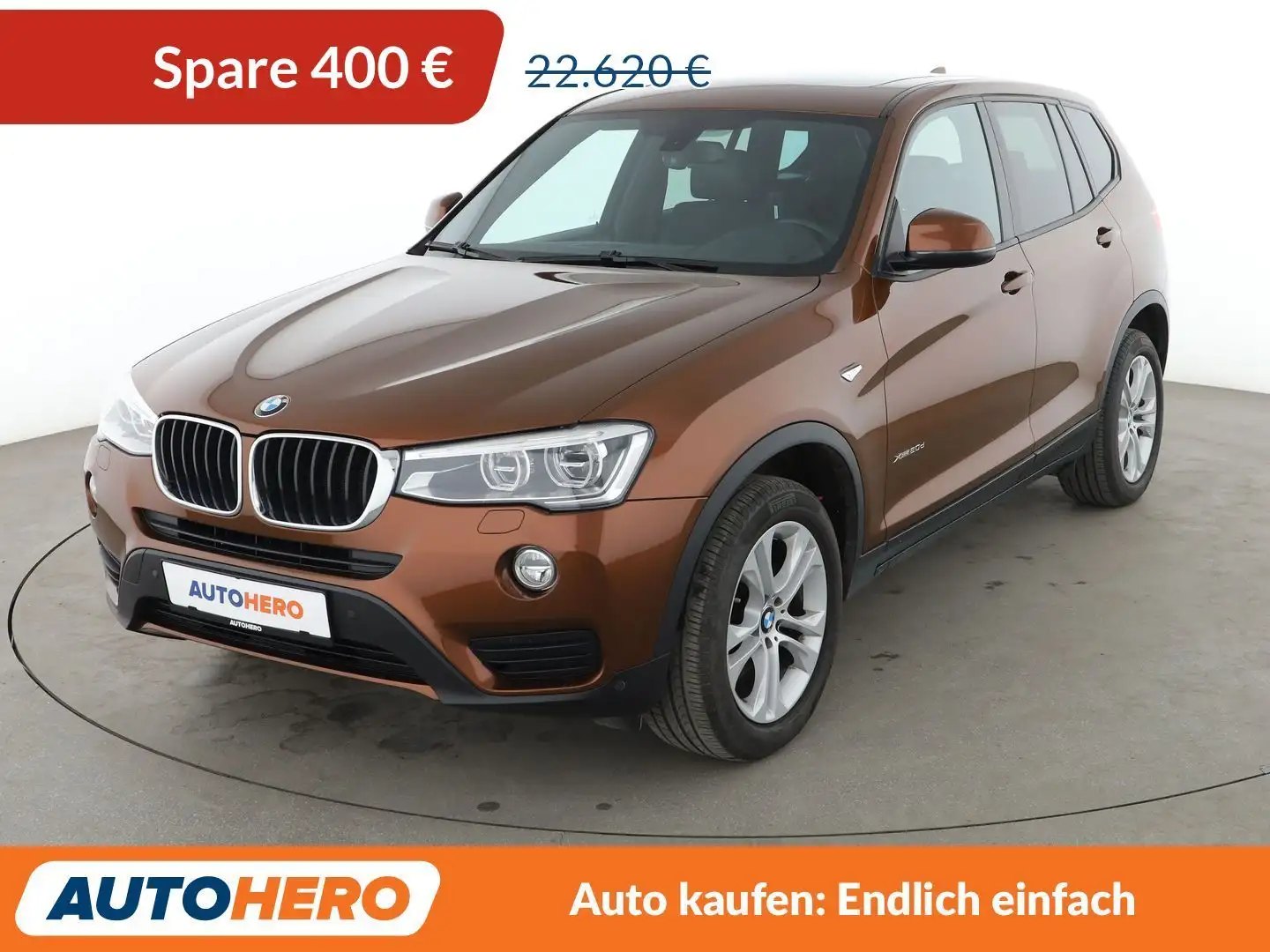 BMW X3 xDrive 20d Aut.*NAVI*CAM*SHZ*TEMPO* Braun - 1