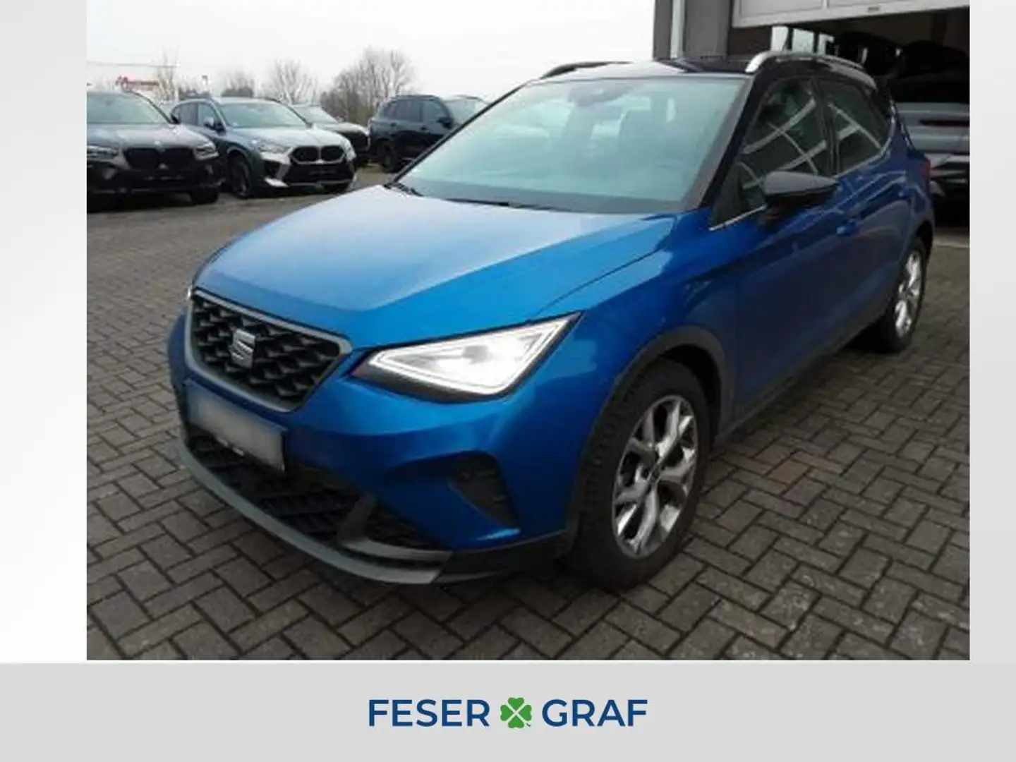 SEAT Arona FR 1.0 TSI DSG LED*LM*NAVI*ACC*PDC*KAMERA Blau - 1