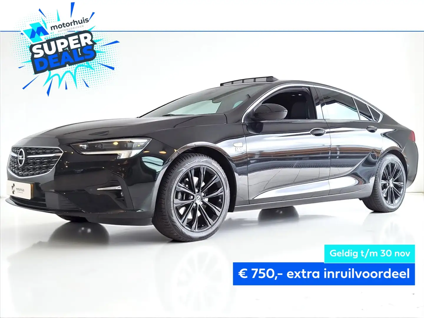 Opel Insignia Grand Sport 2.0 Turbo 200pk Business Elegance AUTO Noir - 1