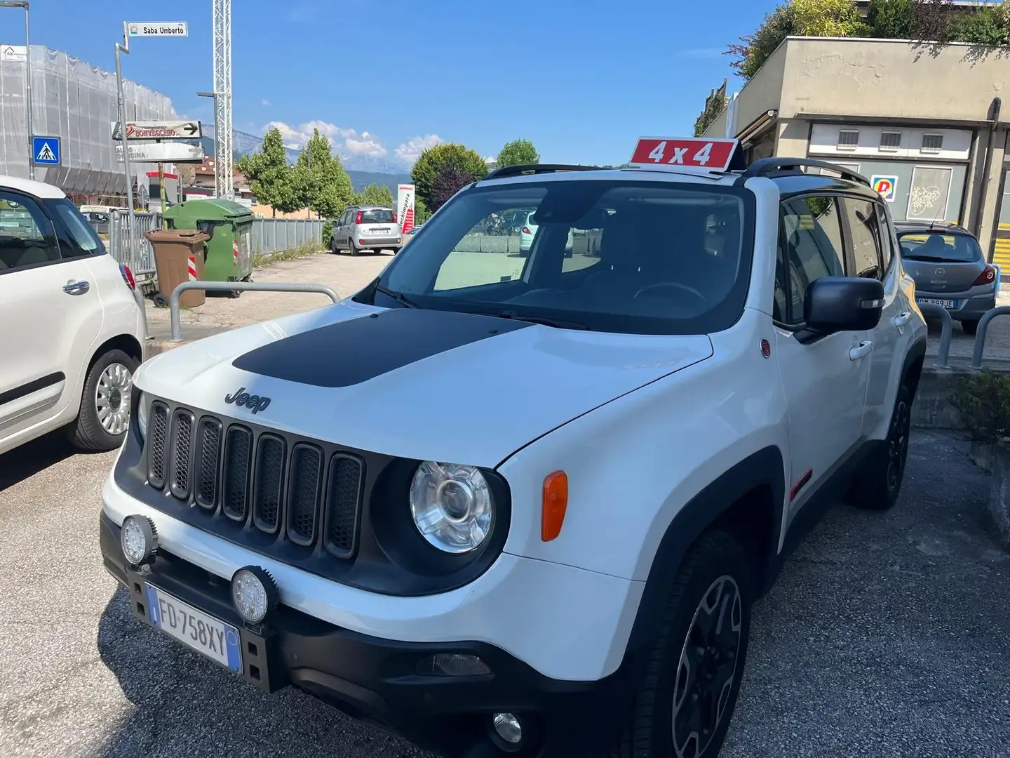 Jeep Renegade Renegade 2.0 mjt Trailhawk 4wd 170cv auto Bianco - 1