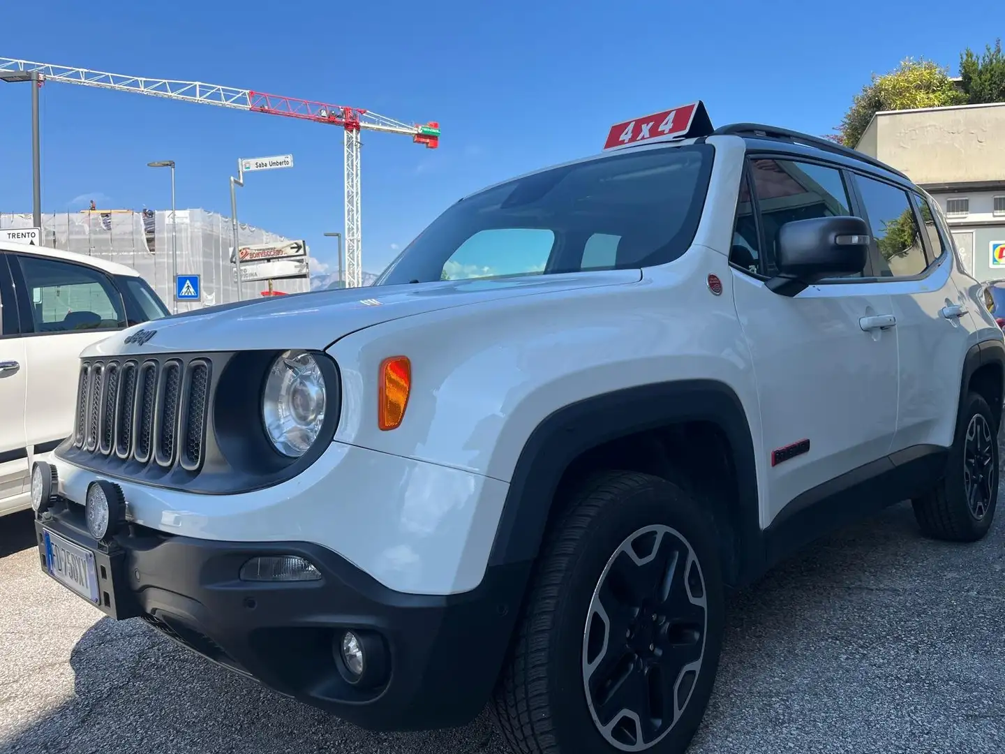 Jeep Renegade Renegade 2.0 mjt Trailhawk 4wd 170cv auto Bianco - 2