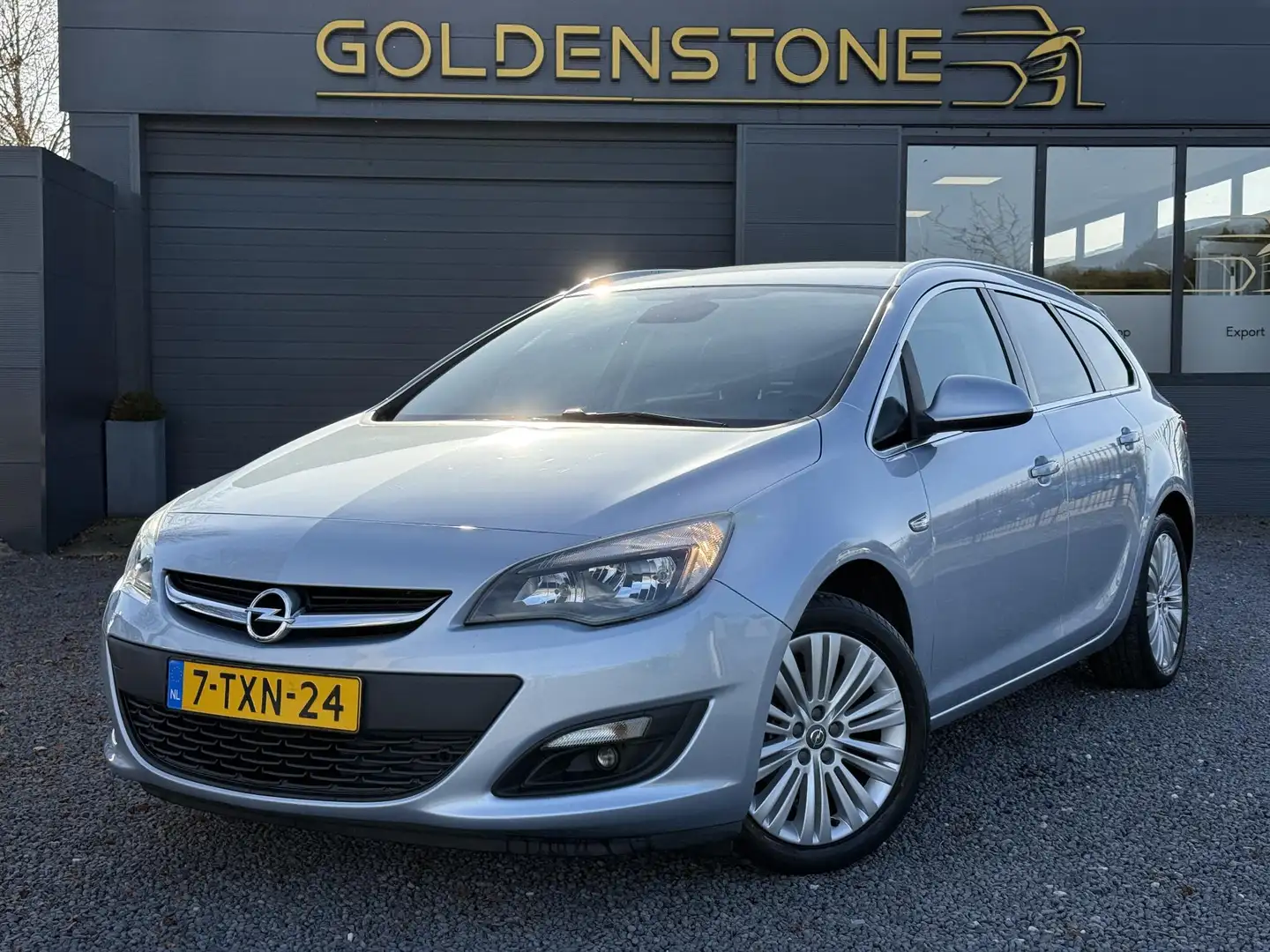 Opel Astra Sports Tourer 1.4 Turbo Design Edition 2e Eiganaar Gris - 1