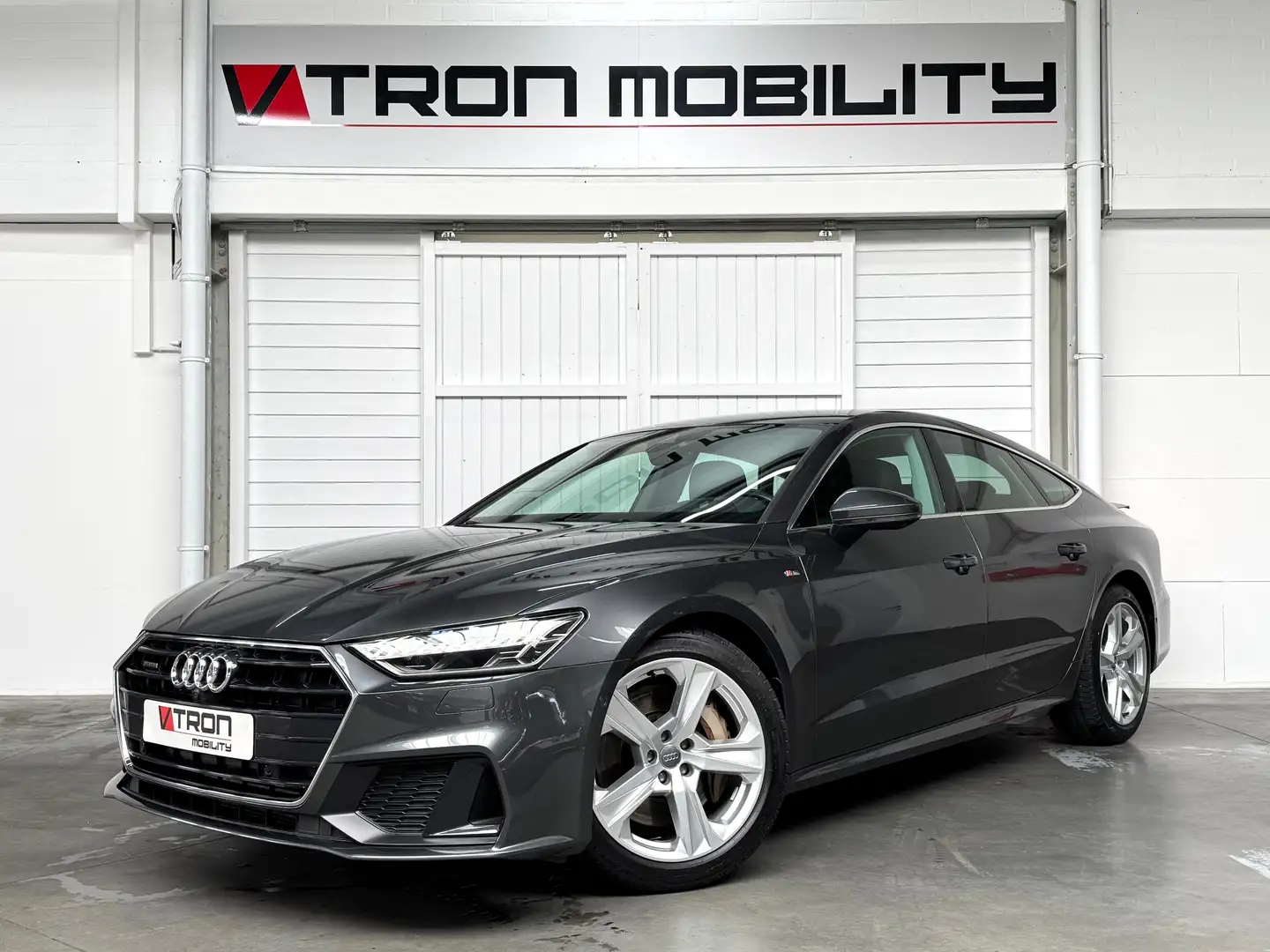 Audi A7 A7 55 TFSI Quattro S-Line CAM360*CARPLAY*MATRIX*CC Gris - 1